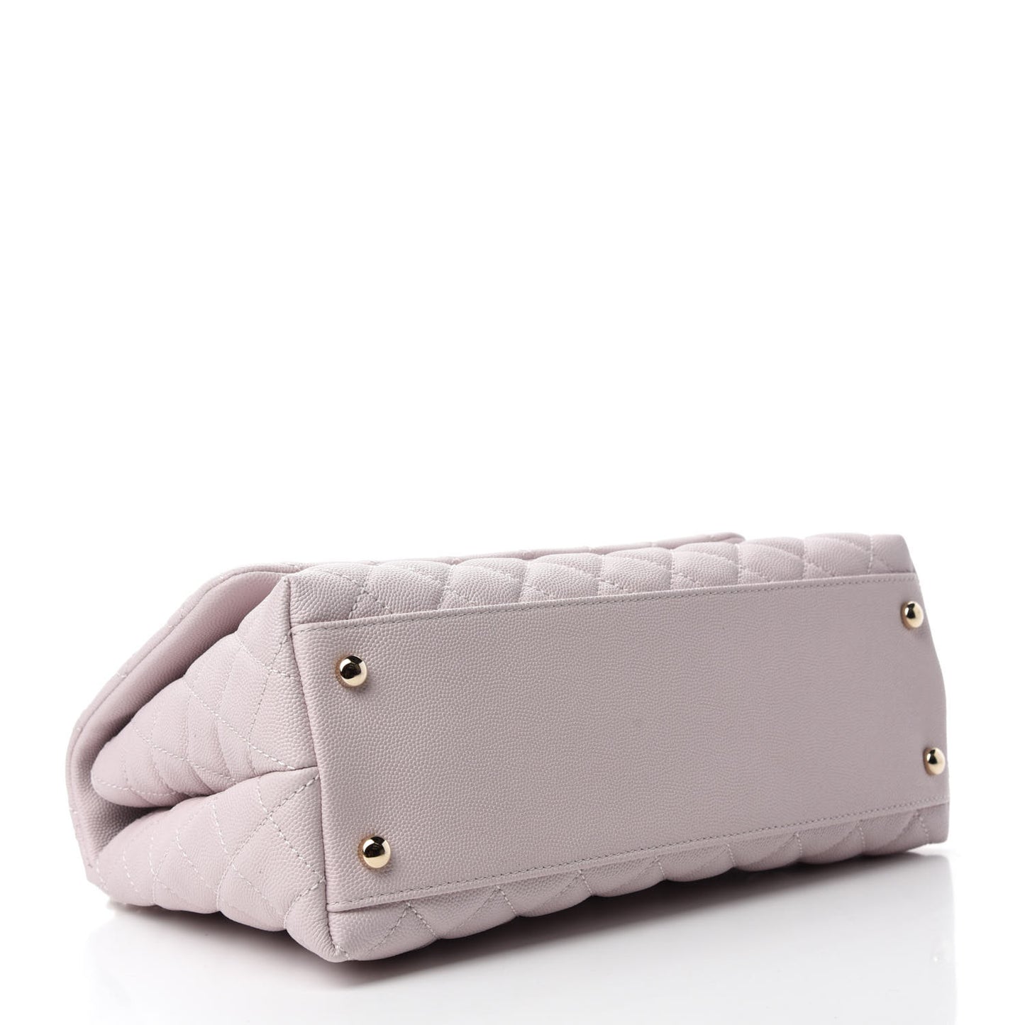 Caviar Quilted Small Coco Handle Flap Lilas Lilac
