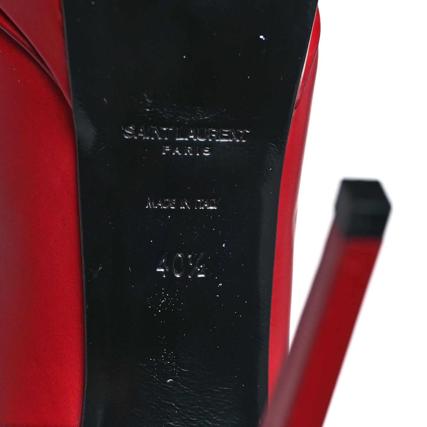 Calfskin Janis 105 Platform Pumps 40.5 Rouge Orient