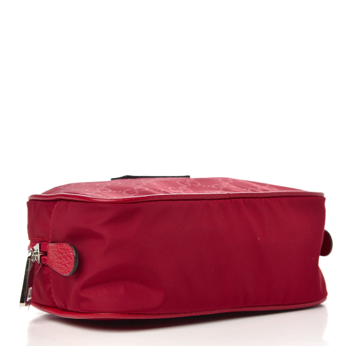 Nylon Monogram Small Dolmias Pouch Vibrant Red