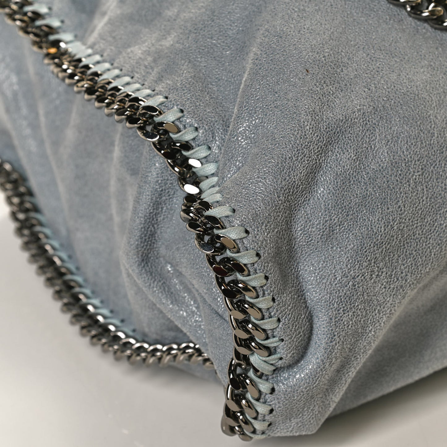 Shaggy Deer Big Falabella Tote Duck Blue