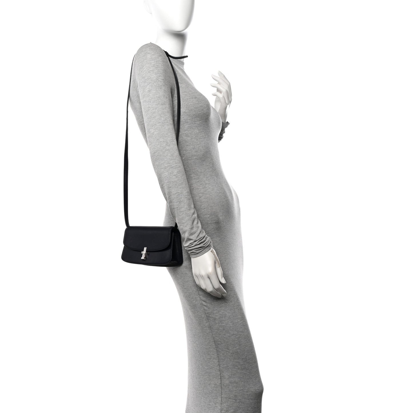 Smooth Calfskin The Sofia E/W Crossbody Navy