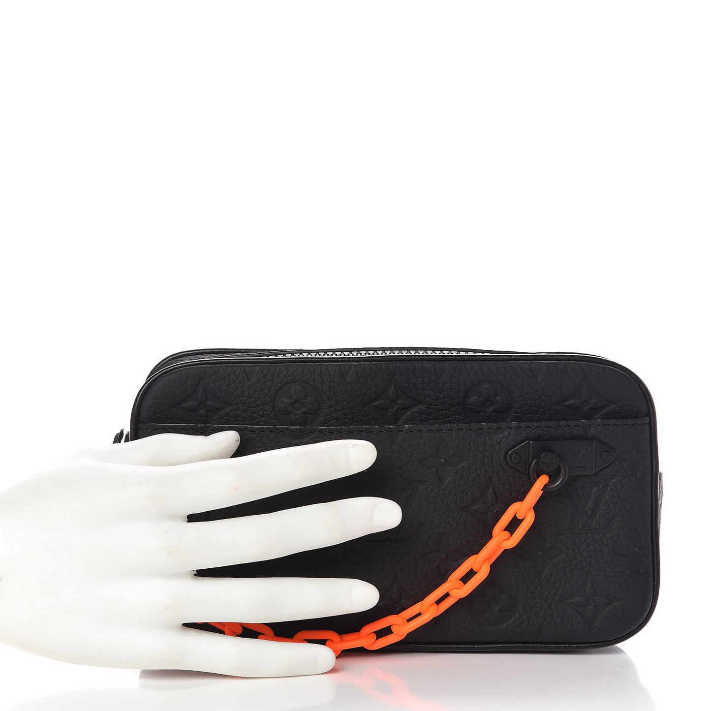 Taurillon Monogram Uniformes Solar Ray Soft Pochette Volga Belt Bag Black