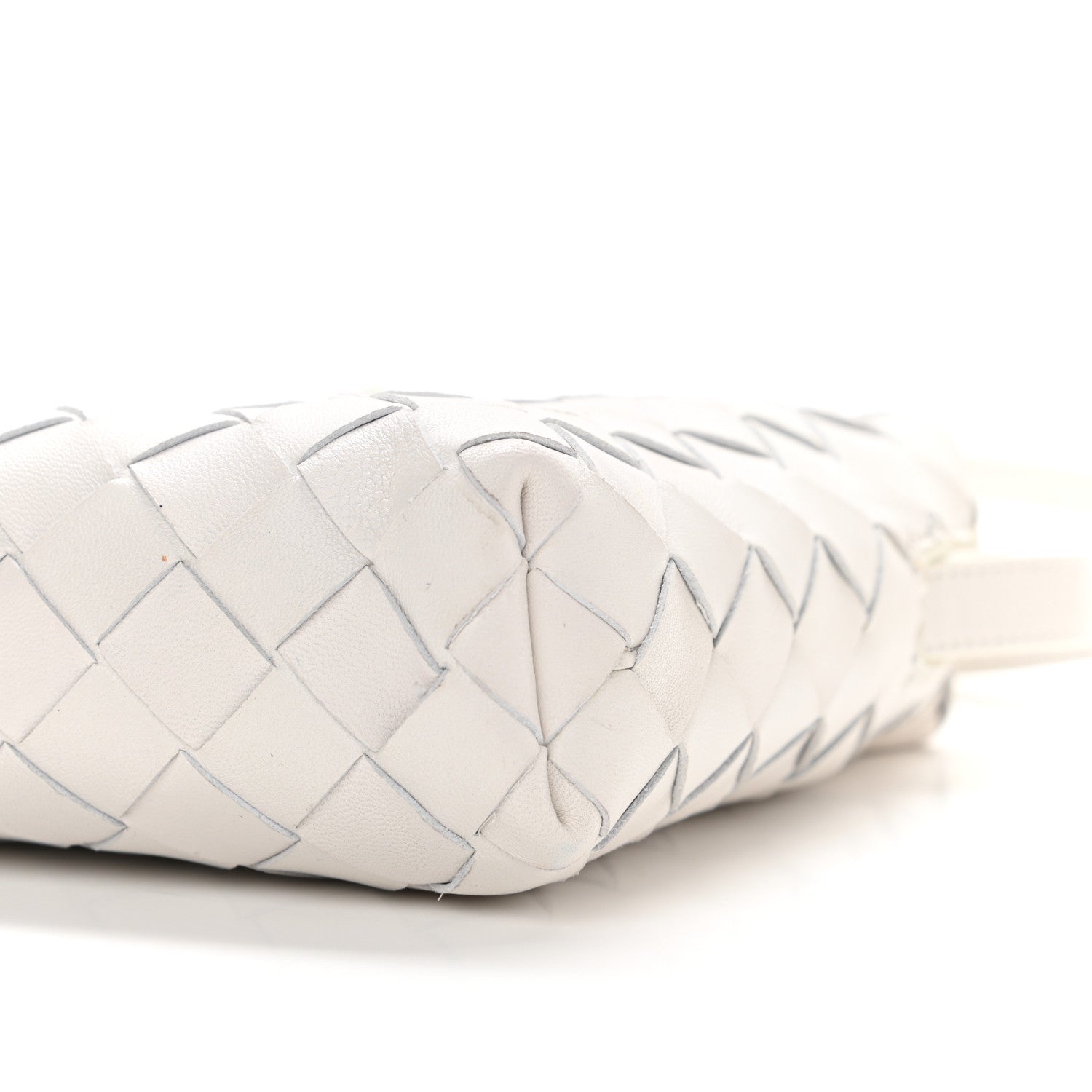 Bottega Veneta Nappa Intrecciato Crossbody White 9 of 10