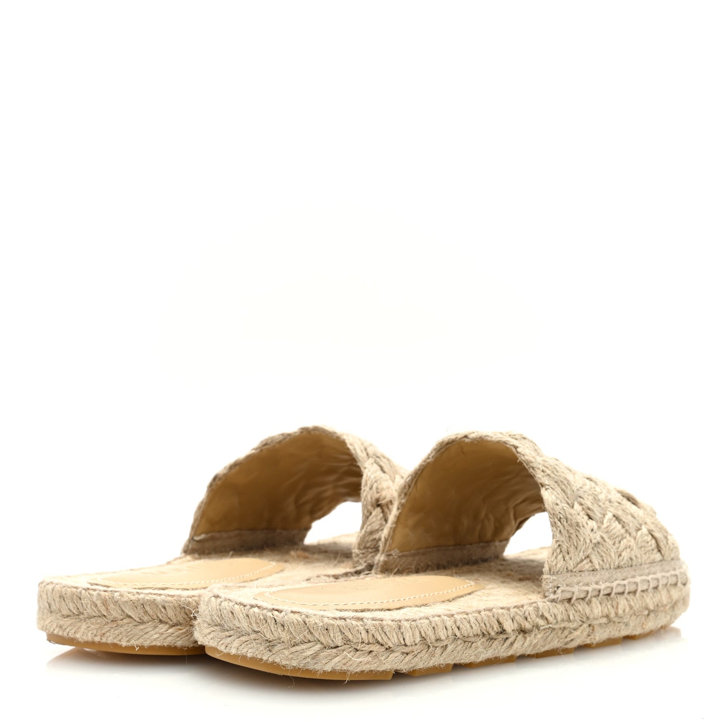 Jute Intreccio Jack Espadrille Sandals 36 Cane Sugar