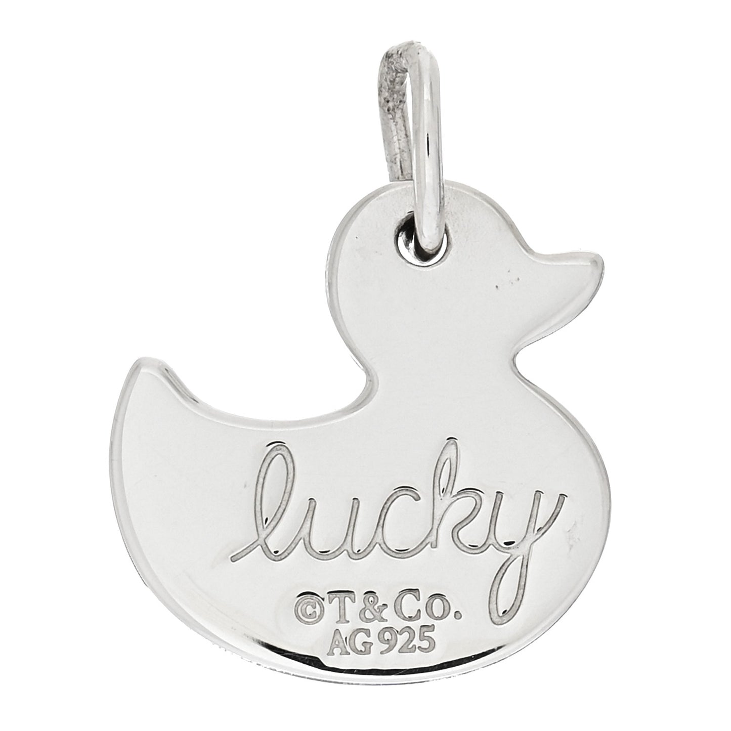 Sterling Silver Lucky Duck Charm