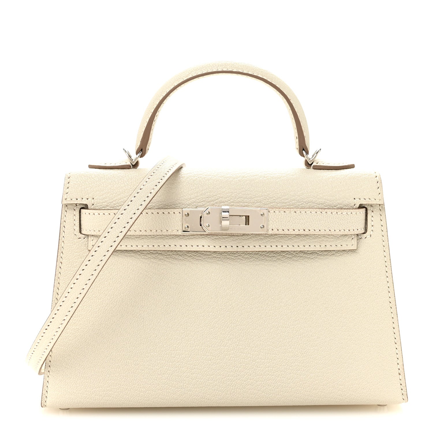 Hermes Chevre Mysore Mini Kelly Sellier 20 Mushroom 1909263