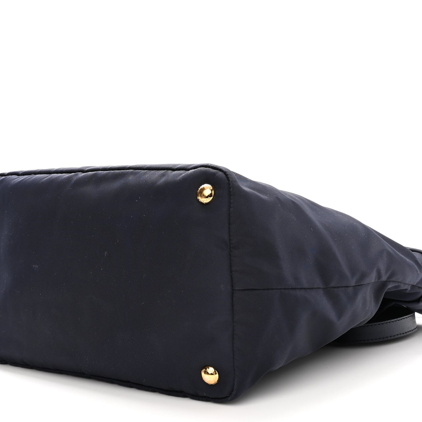 Tessuto Nylon Saffiano Tote Blue
