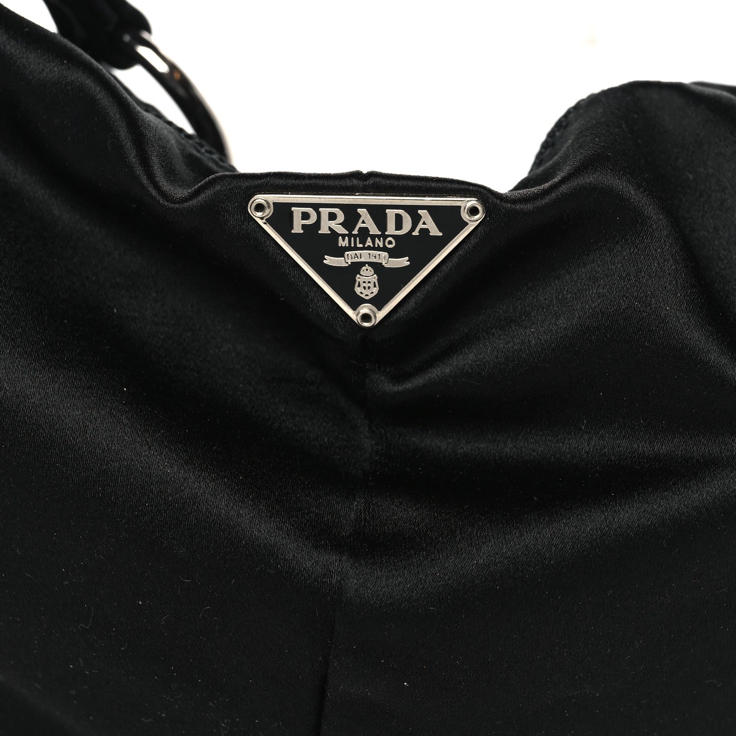 Tessuto Nylon Saffiano Re-Edition 2006 Shoulder Bag Black