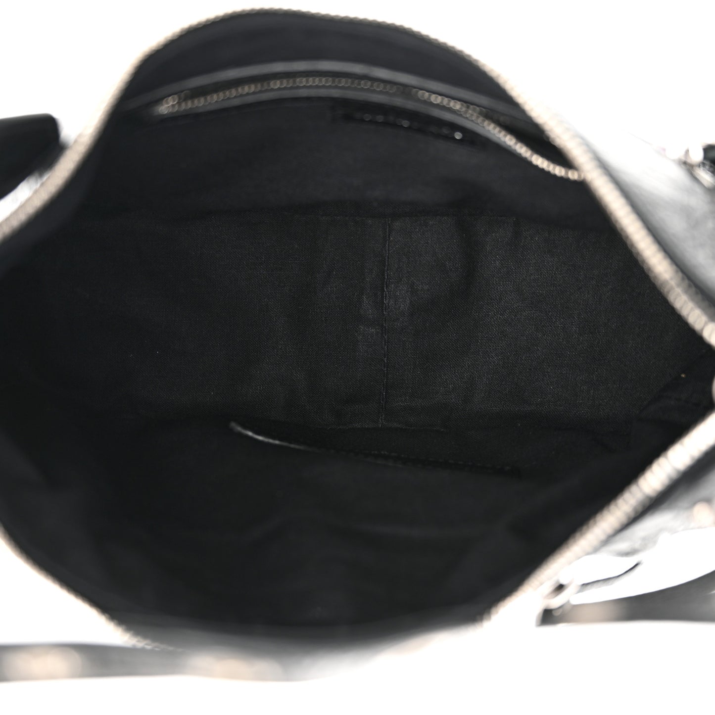 Agneau Arena Small Le Cagole Shoulder Bag Black