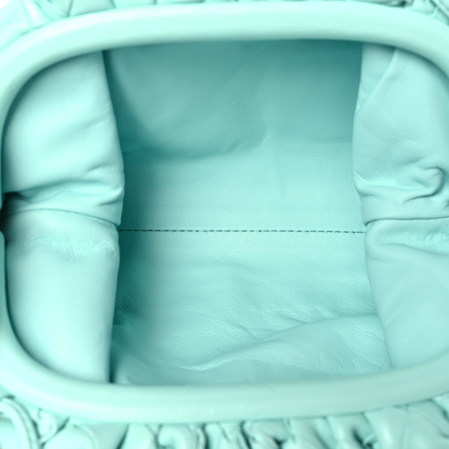 Bottega Veneta Nappa Intrecciato The Mini Pouch Celadon 5 of 12