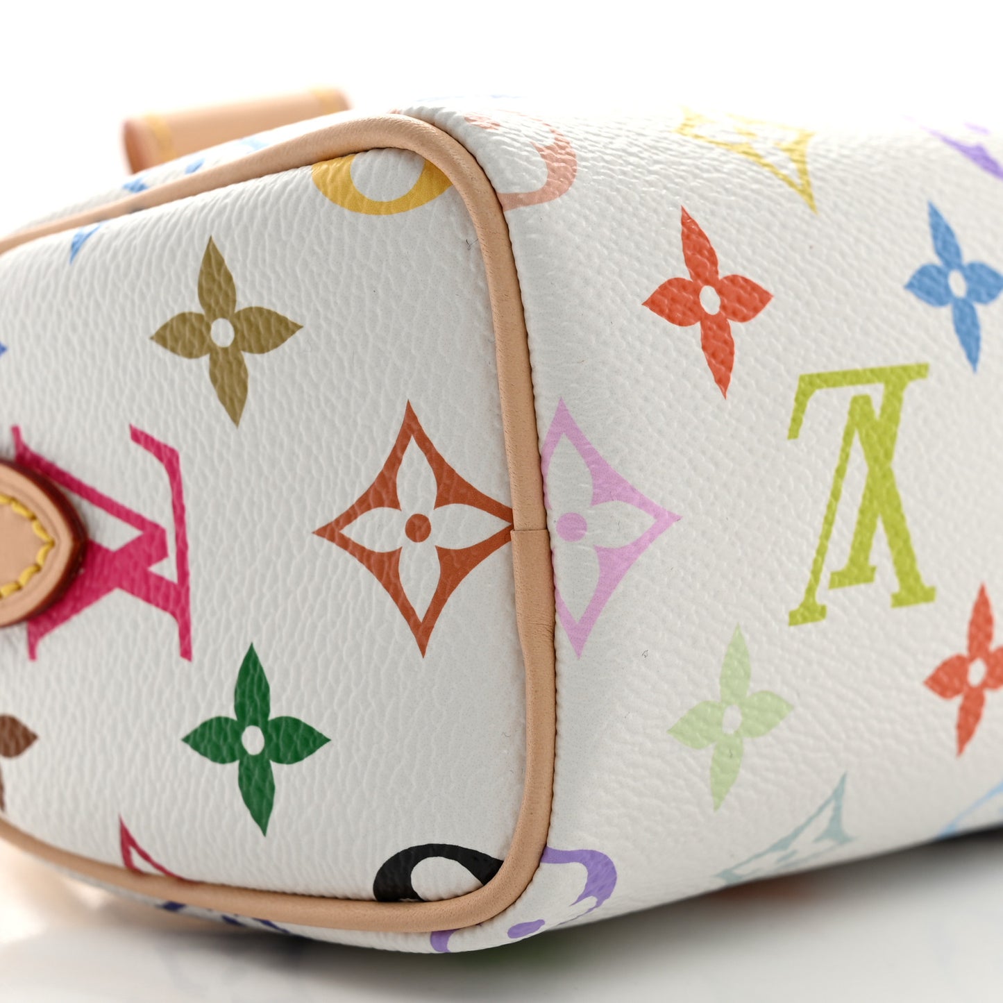 LV X TM Monogram Multicolor Nano Speedy White