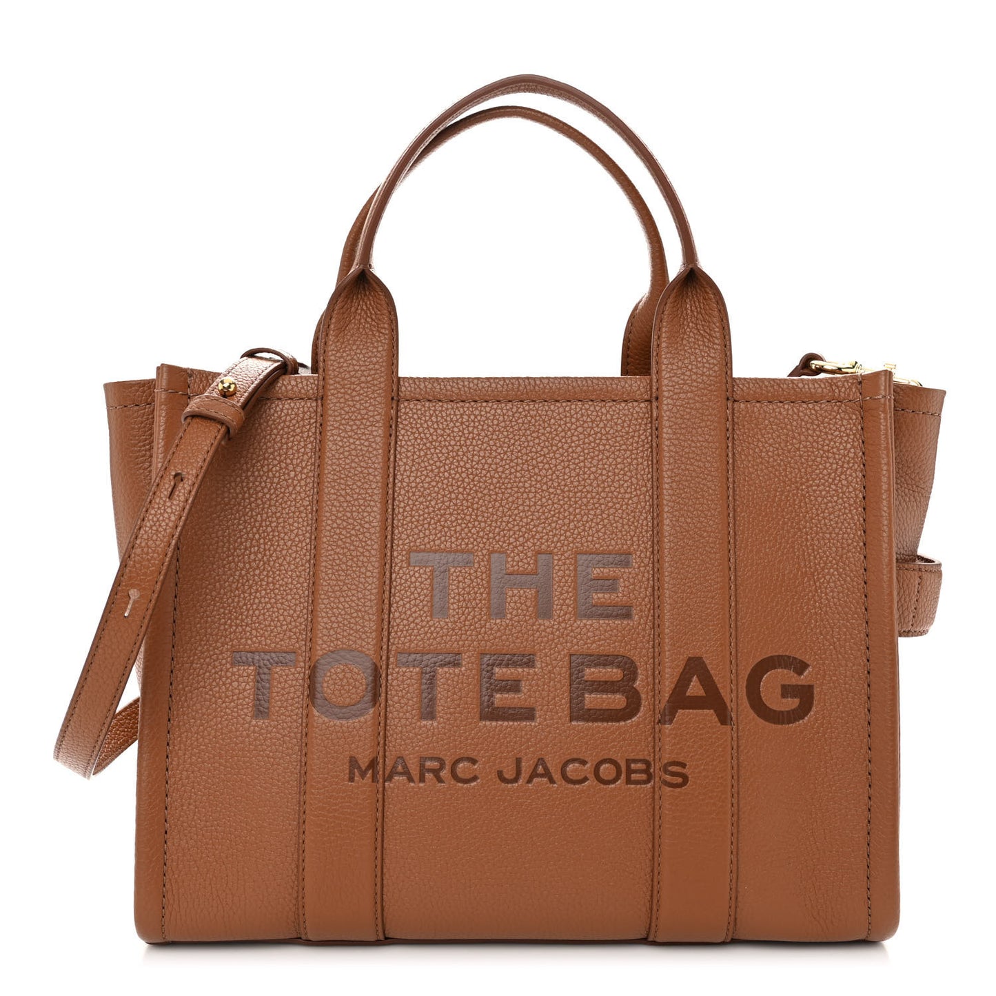 Grained Calfskin Medium The Tote Bag Argan Oil