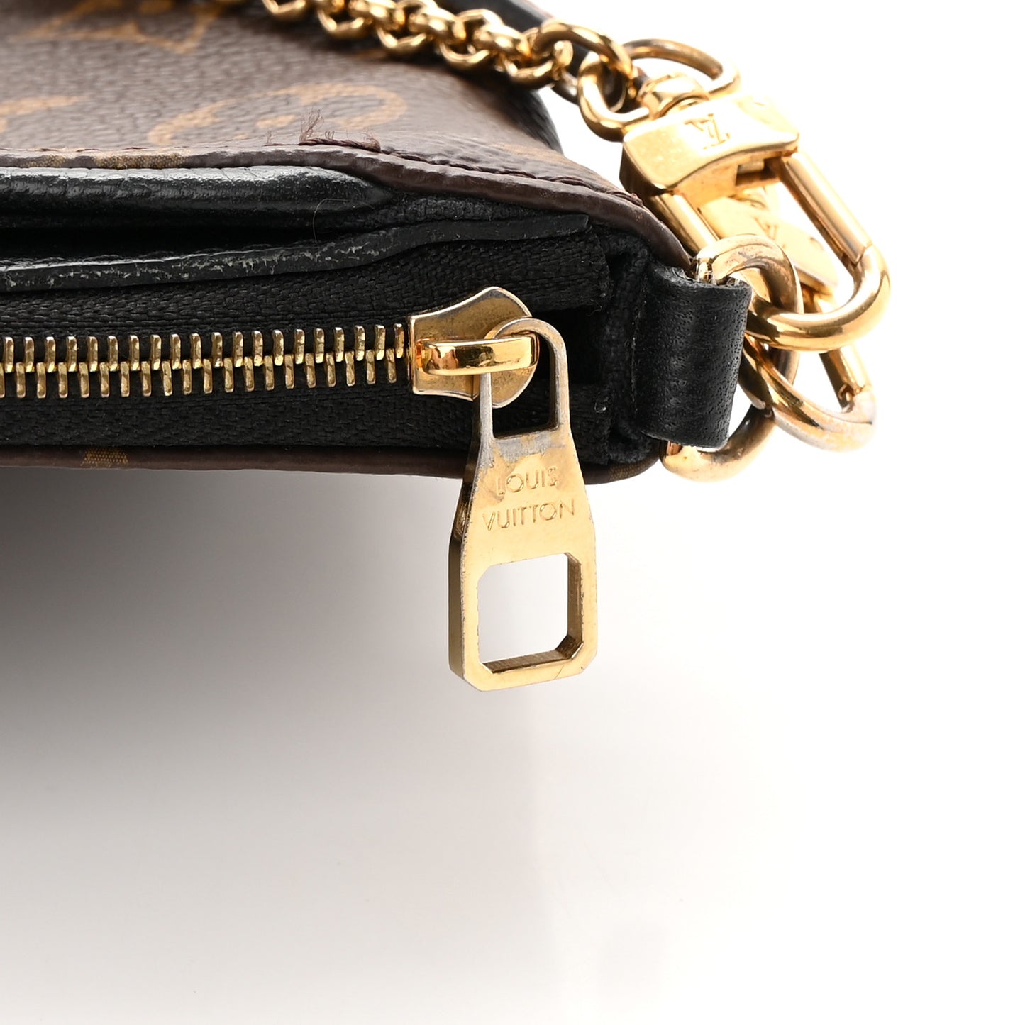 Monogram Pallas Clutch Black