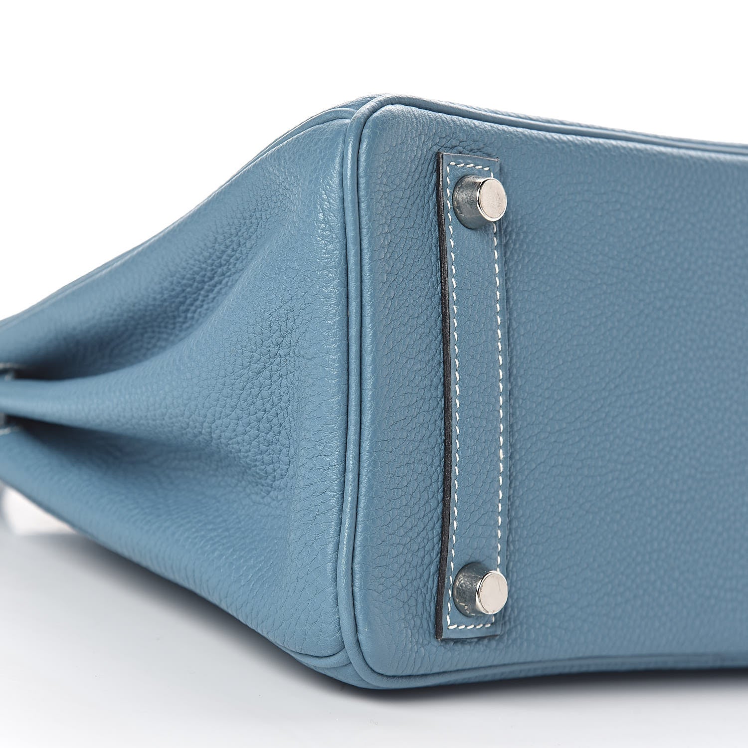 Hermes Togo Birkin 25 Blue Jean 34 of 36