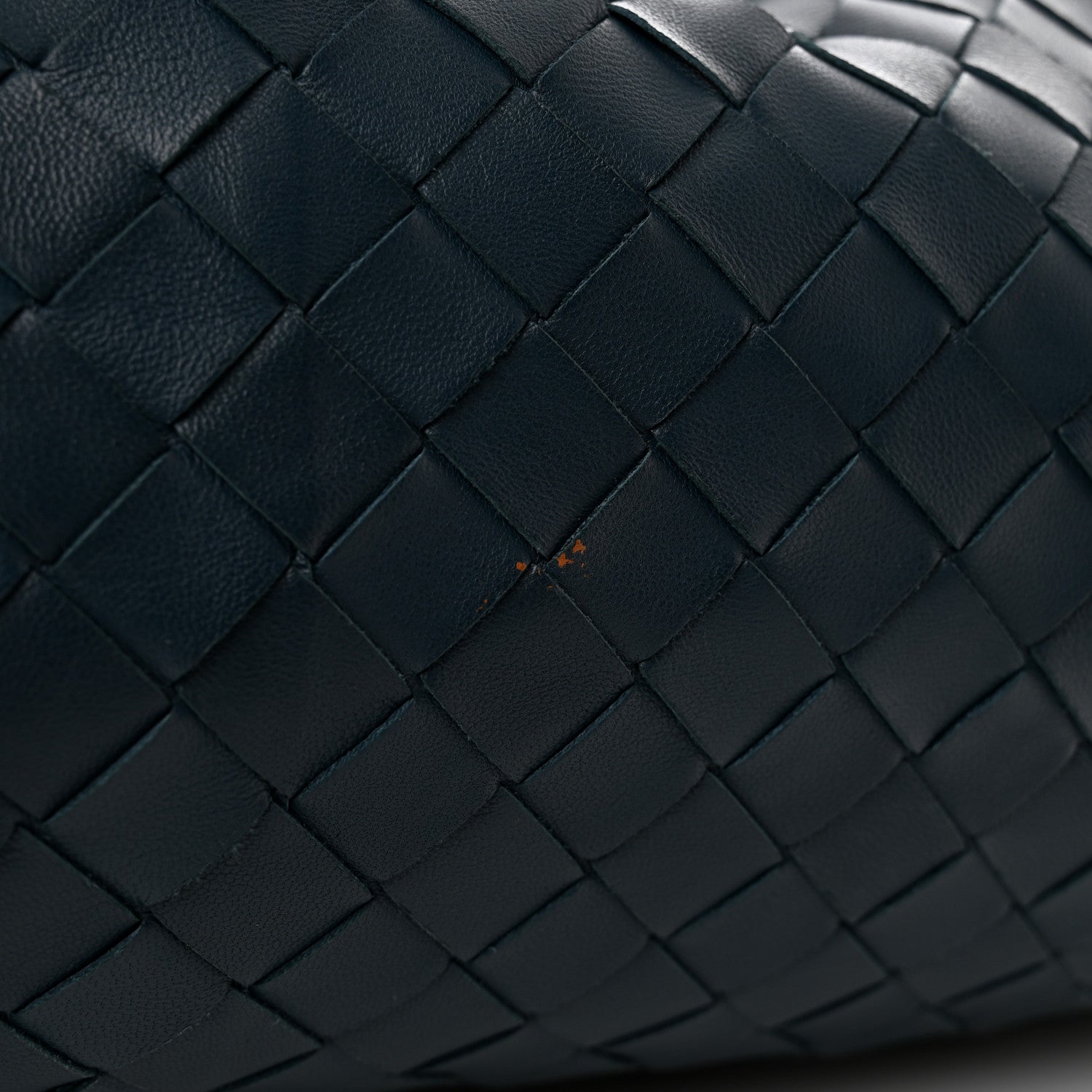 Bottega Veneta Nappa Maxi Intrecciato The Pouch Oversized Clutch Deep Blue 9 of 9