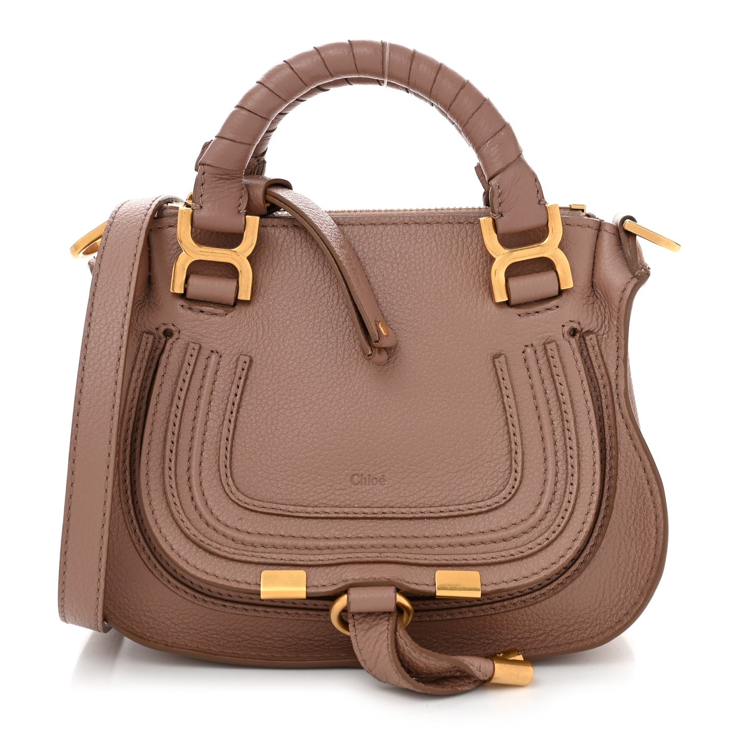 Chloe Calfskin Mini Marcie Satchel Woodrose 1665819 – FASHIONPHILE