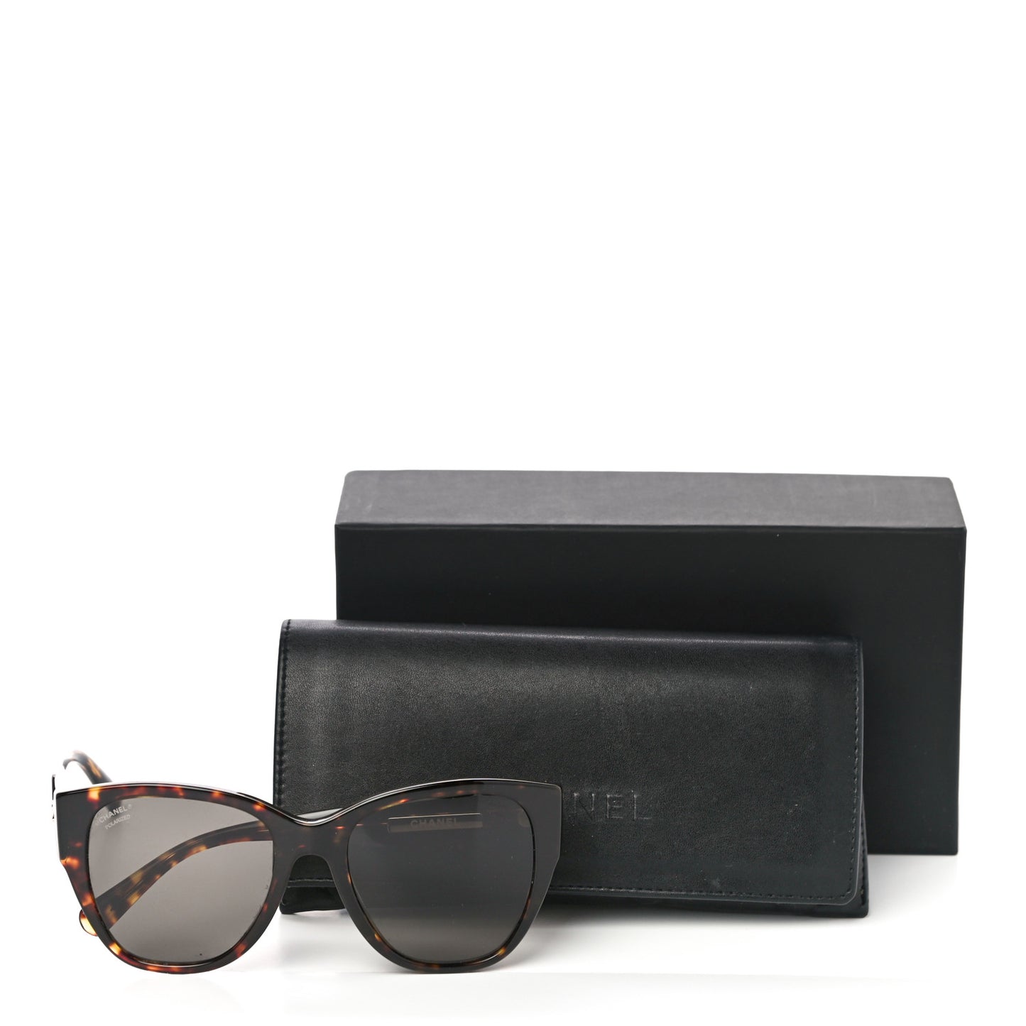 Acetate Polarized Butterfly CC Sunglasses 5412-A Tortoise
