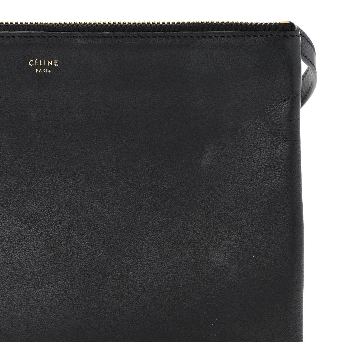 Lambskin Large Trio Crossbody Bag Black