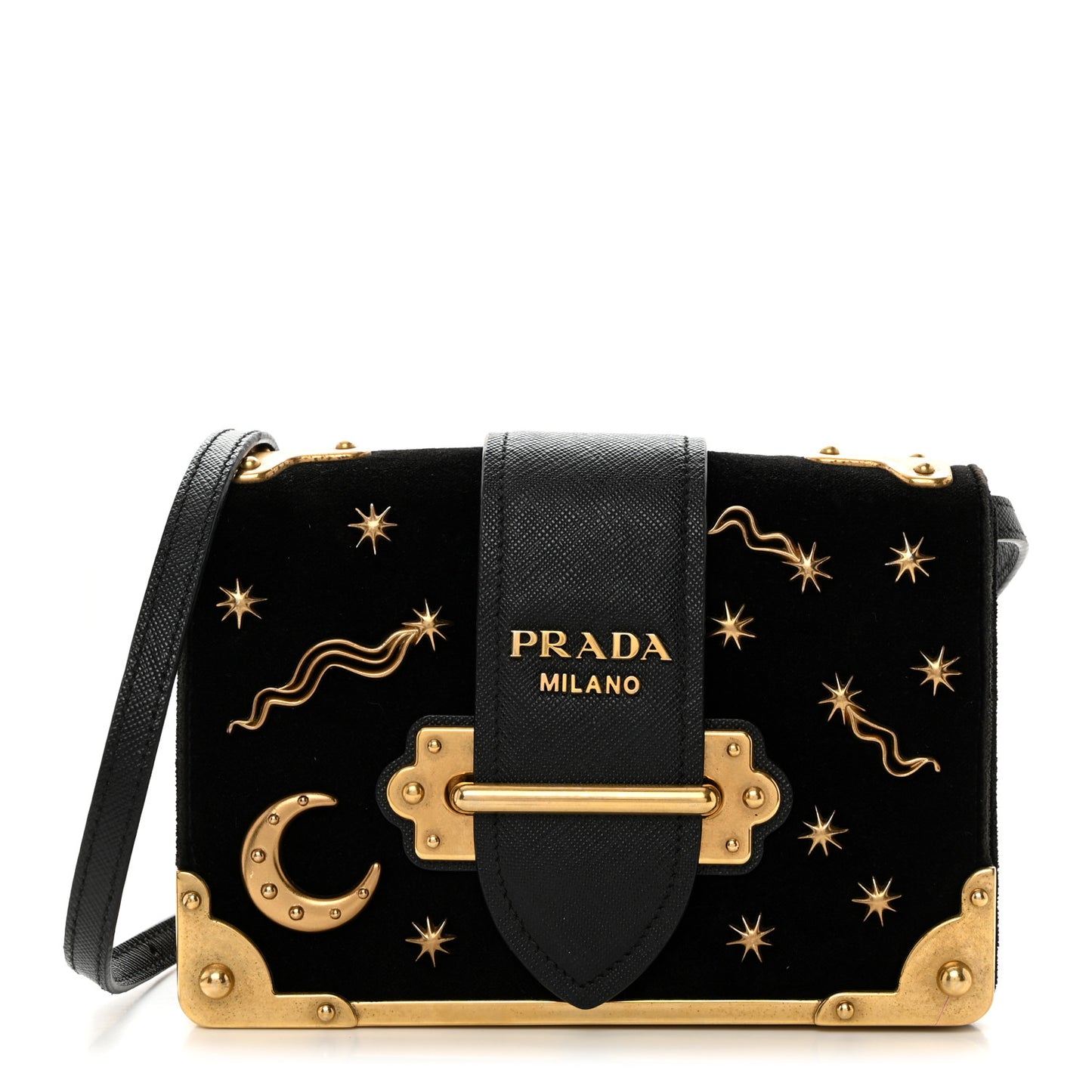 Velvet Cahier Astrology Bag Black