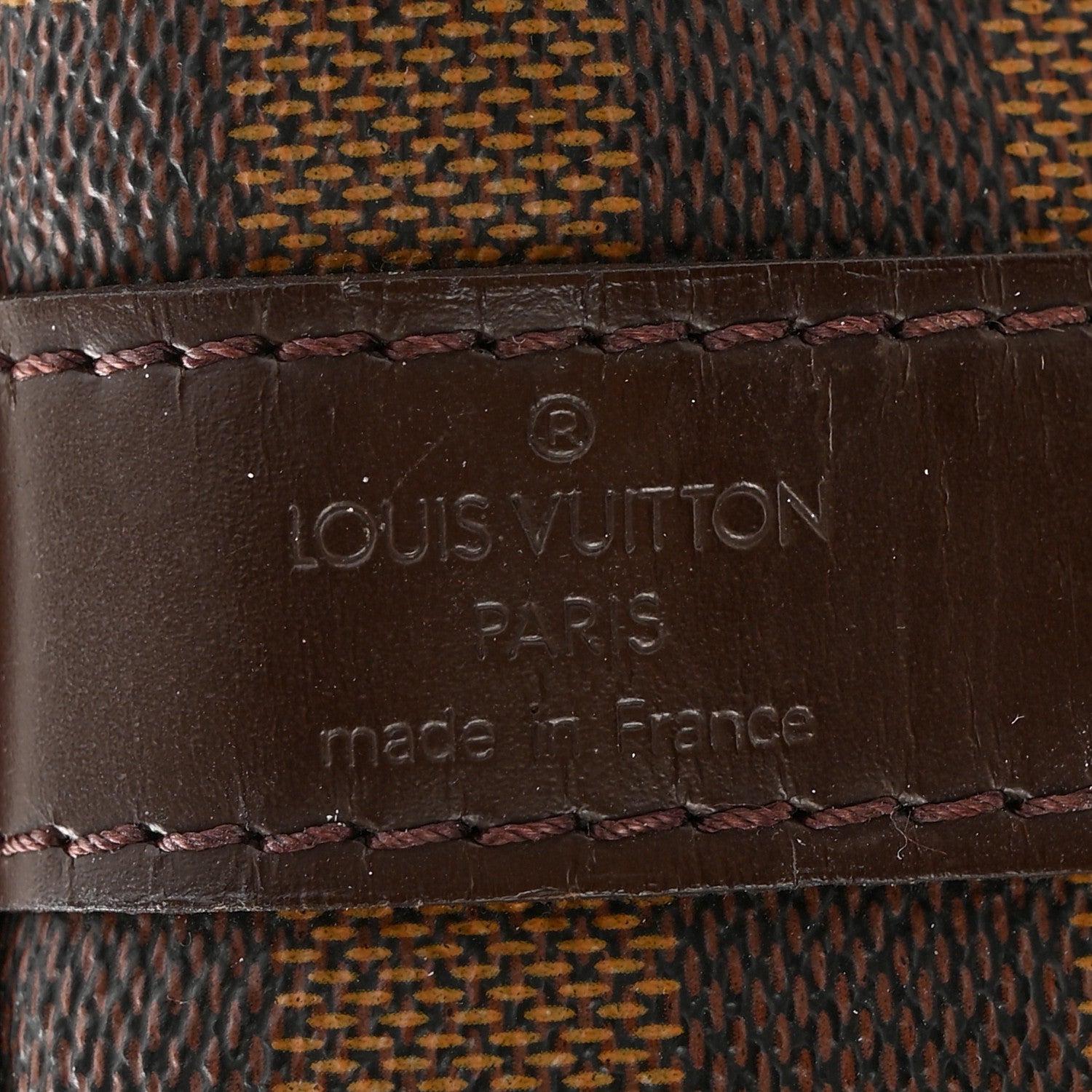 Louis Vuitton Damier Ebene Keepall Bandouliere 55 6 of 13