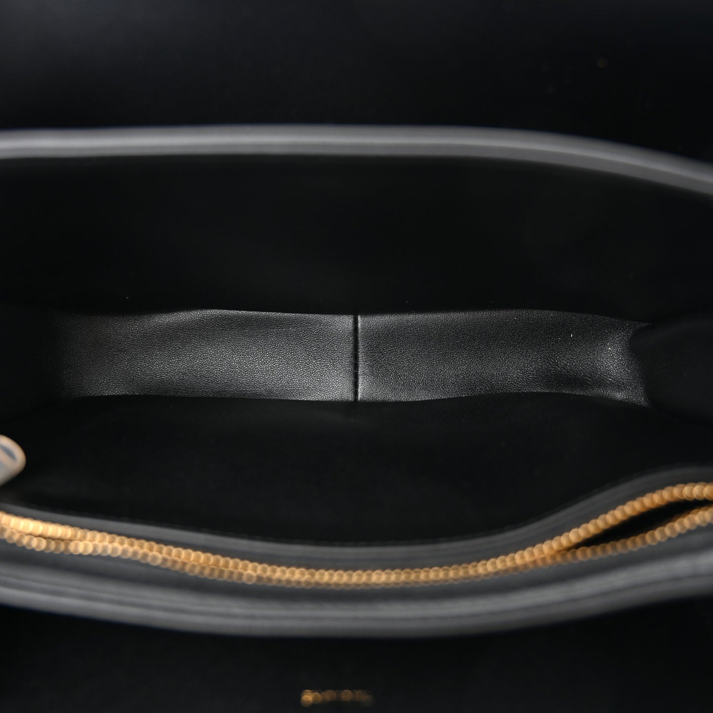 Shiny Calfskin Medium Triomphe Black