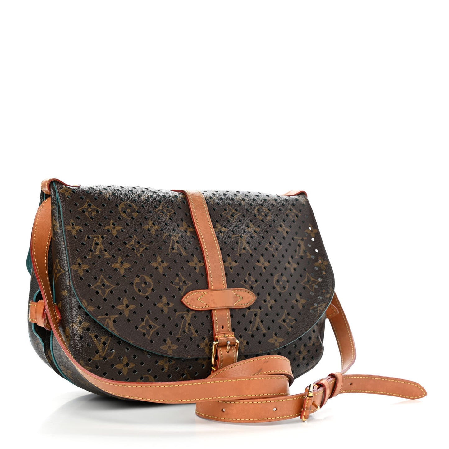 Monogram SC Flore Saumur Teal