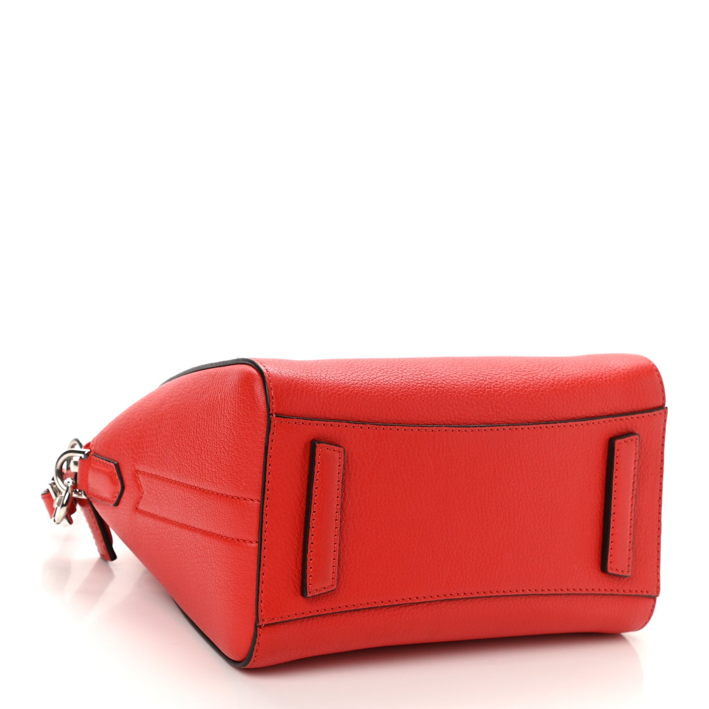 Sugar Goatskin Mini Antigona Pop Red