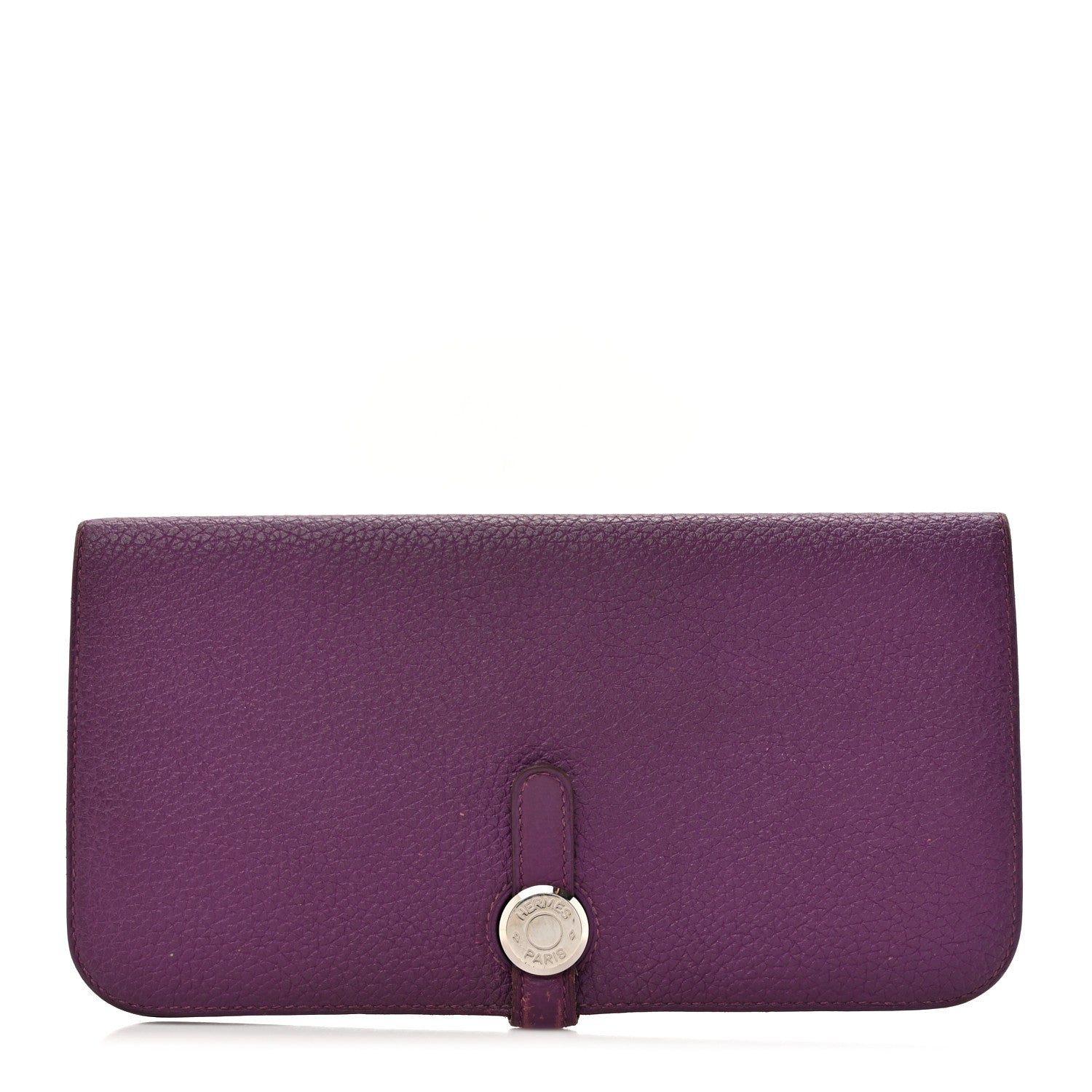 Hermes Togo Dogon Recto Verso Wallet Violet 1652938 – FASHIONPHILE