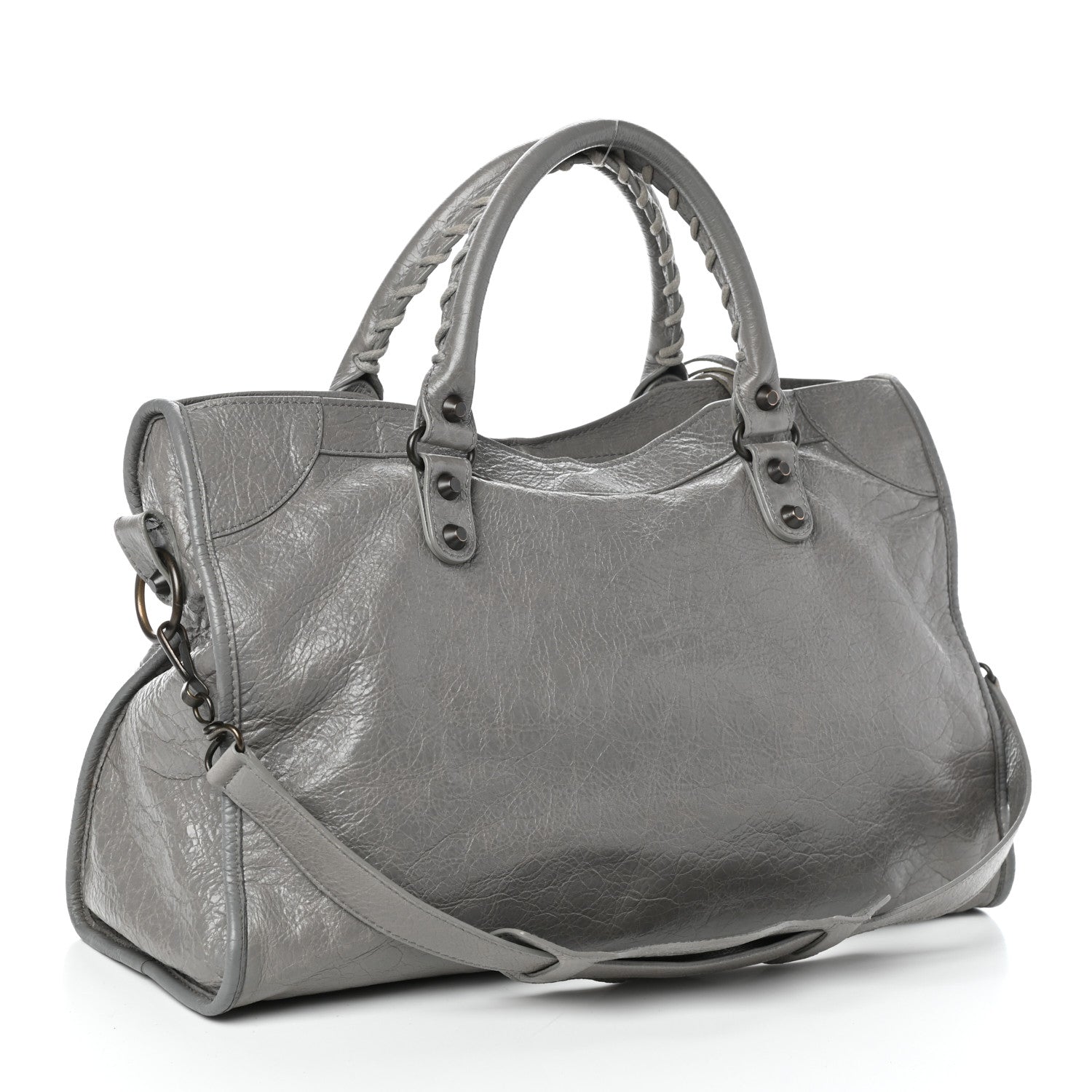 Balenciaga Agneau Classic Hardware City Gris Pyrite 3 of 8