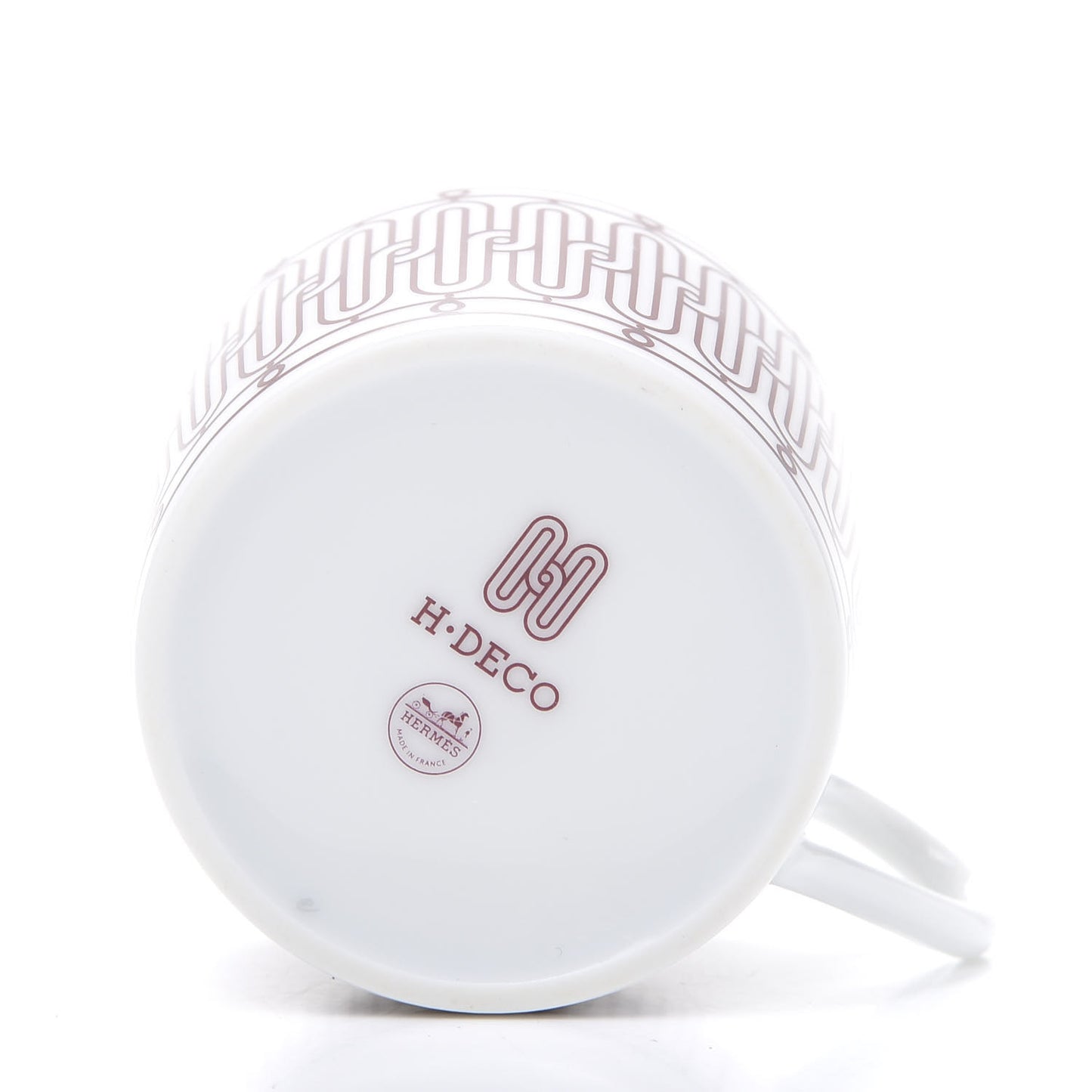 Porcelain H Deco Tea Set Rouge