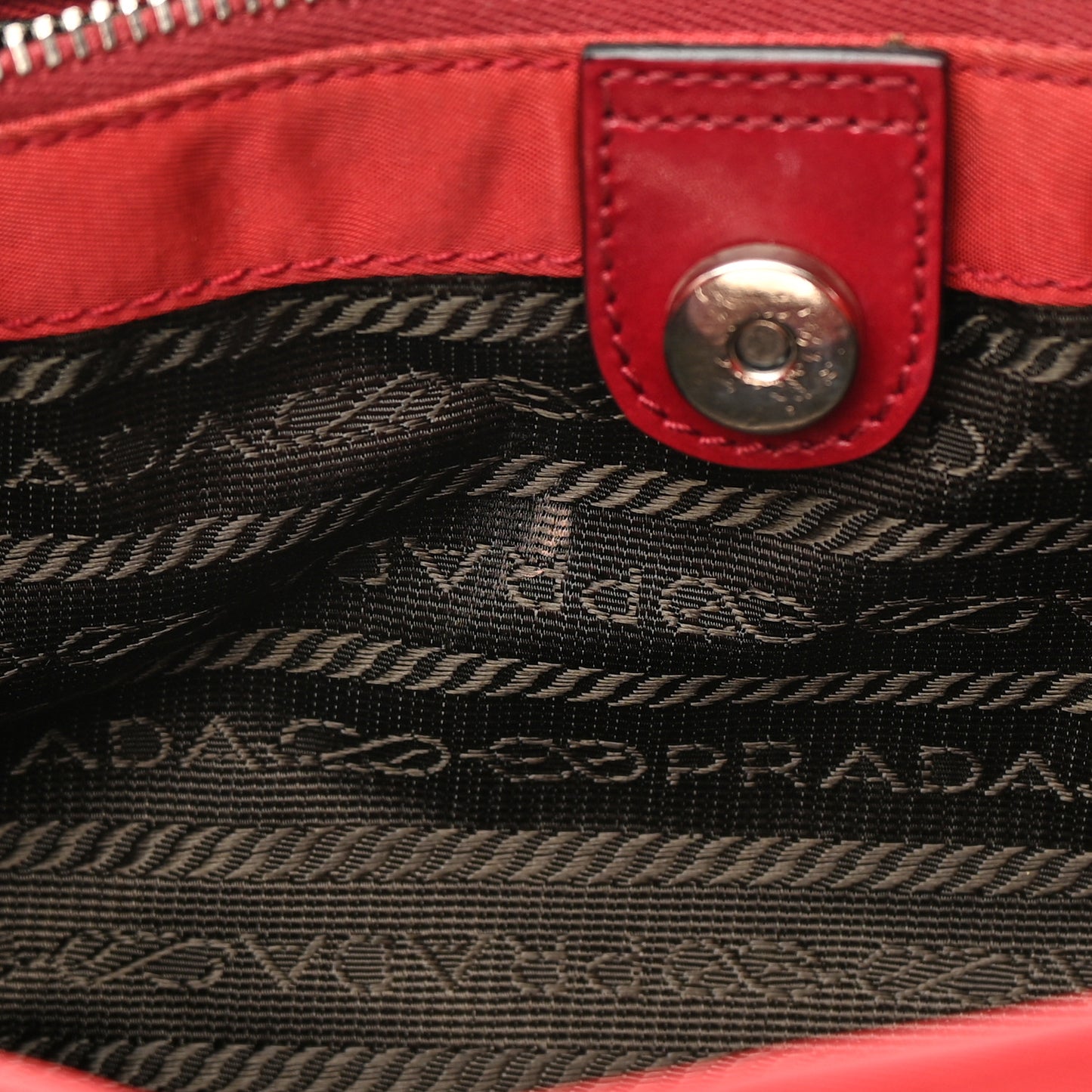 Tessuto Nylon Tote Red