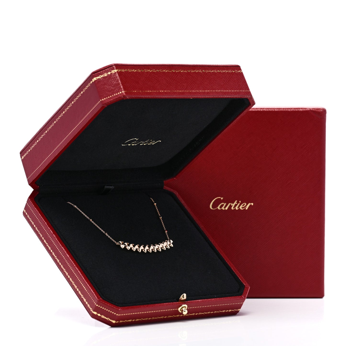 18K Pink Gold Medium Clash de Cartier Necklace