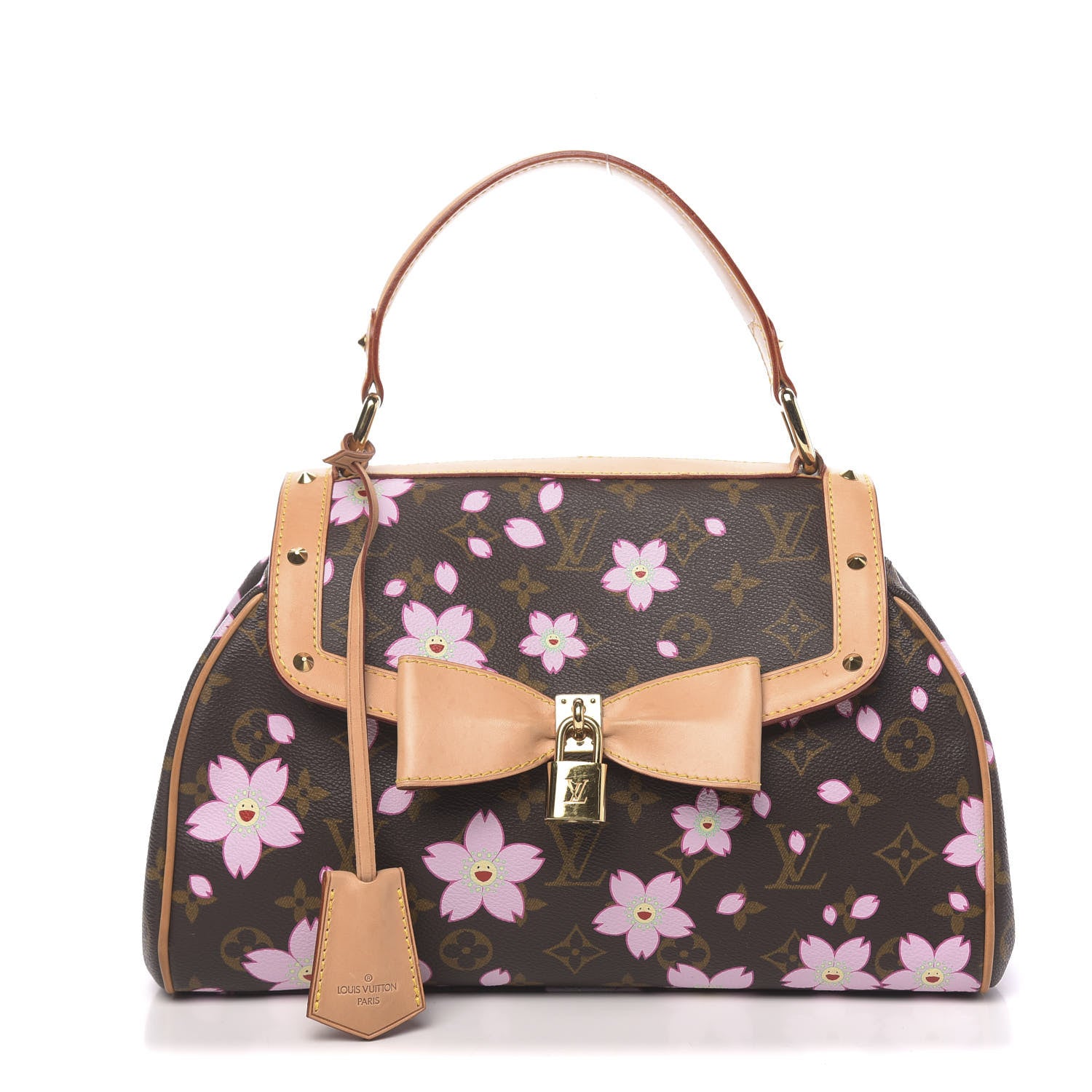 Louis Vuitton Monogram Cherry Blossom Sac Retro Bag Brown 1 of 11