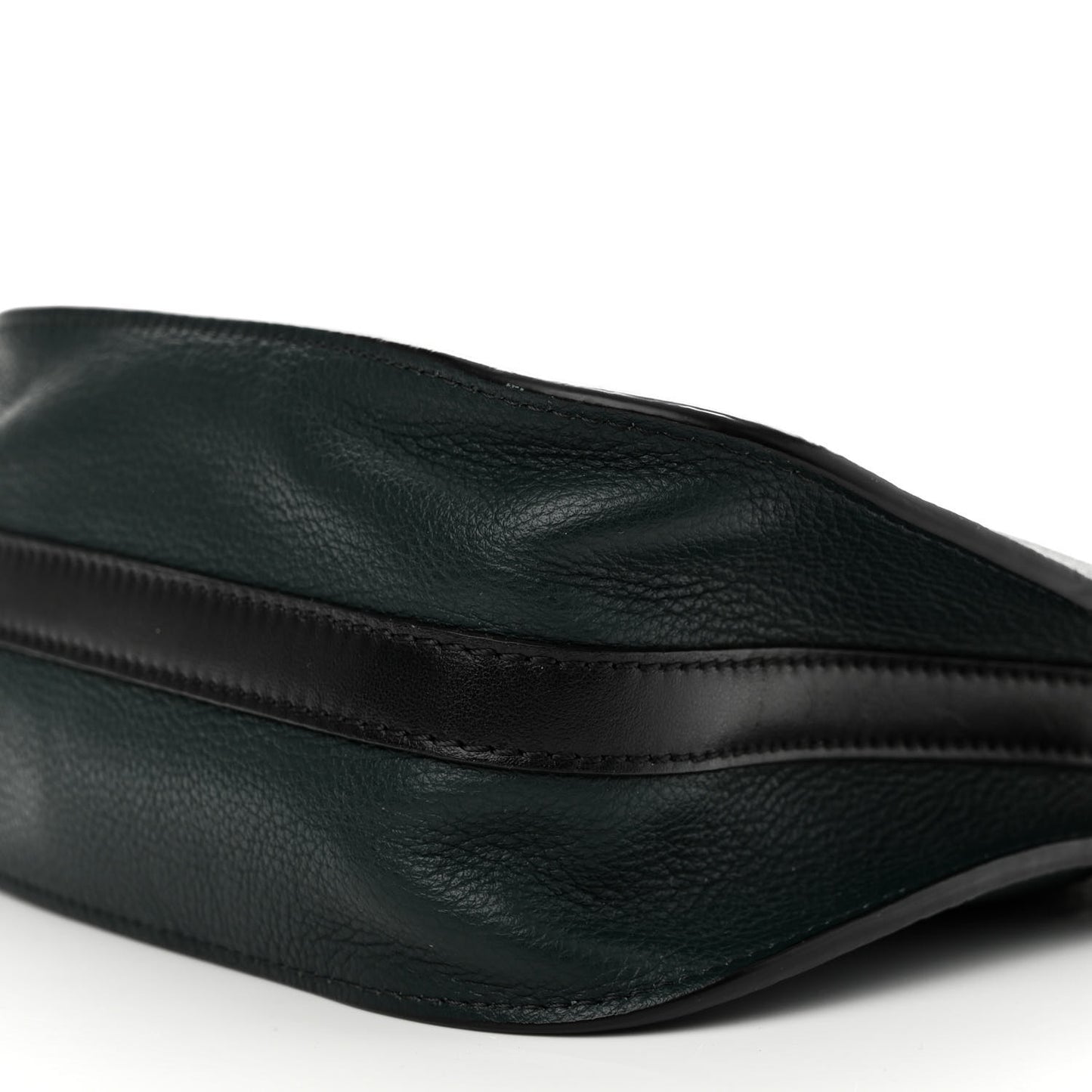 Grained Calfskin Nano Hayley Hobo Rainforest