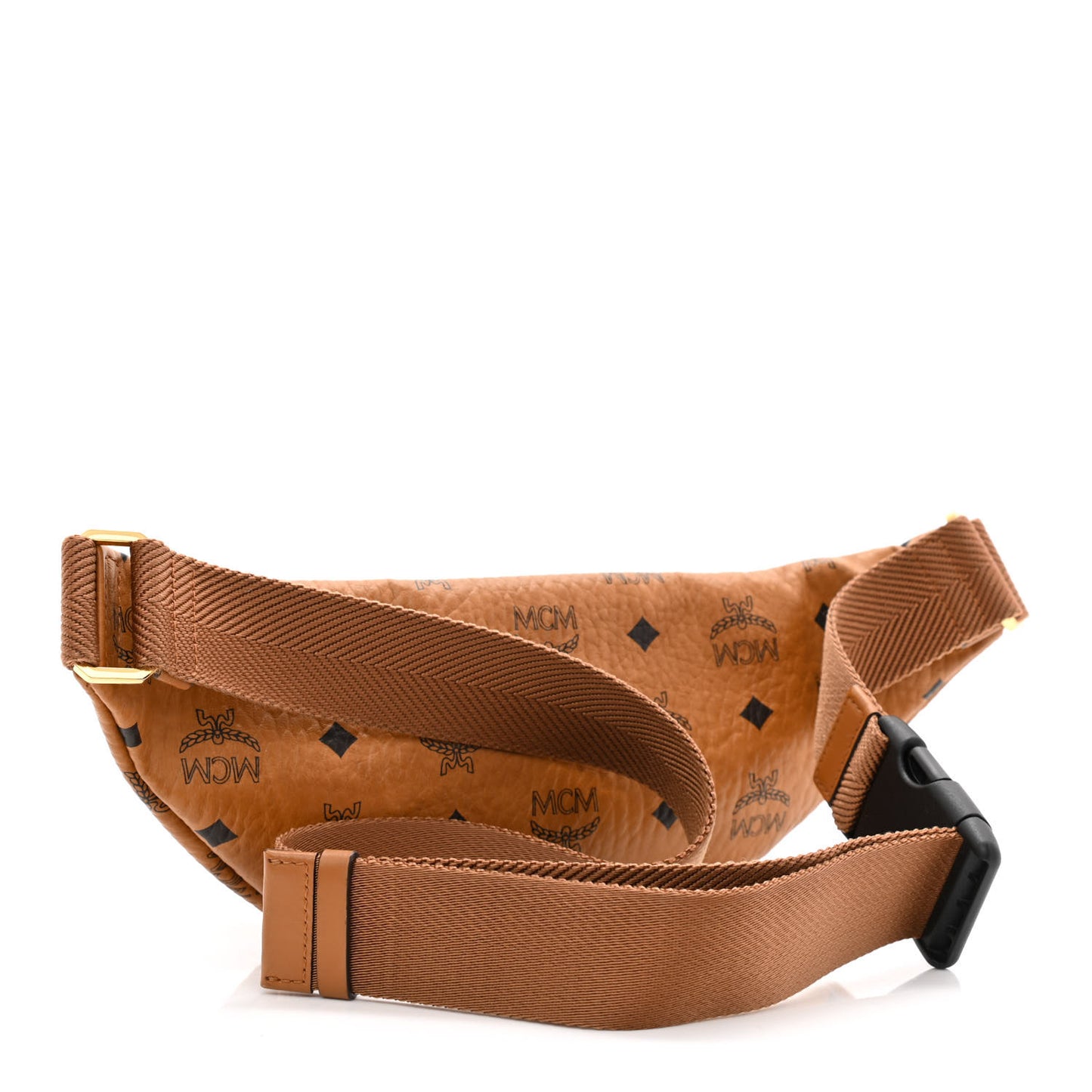 Visetos Small Fusten Belt Bag Cognac