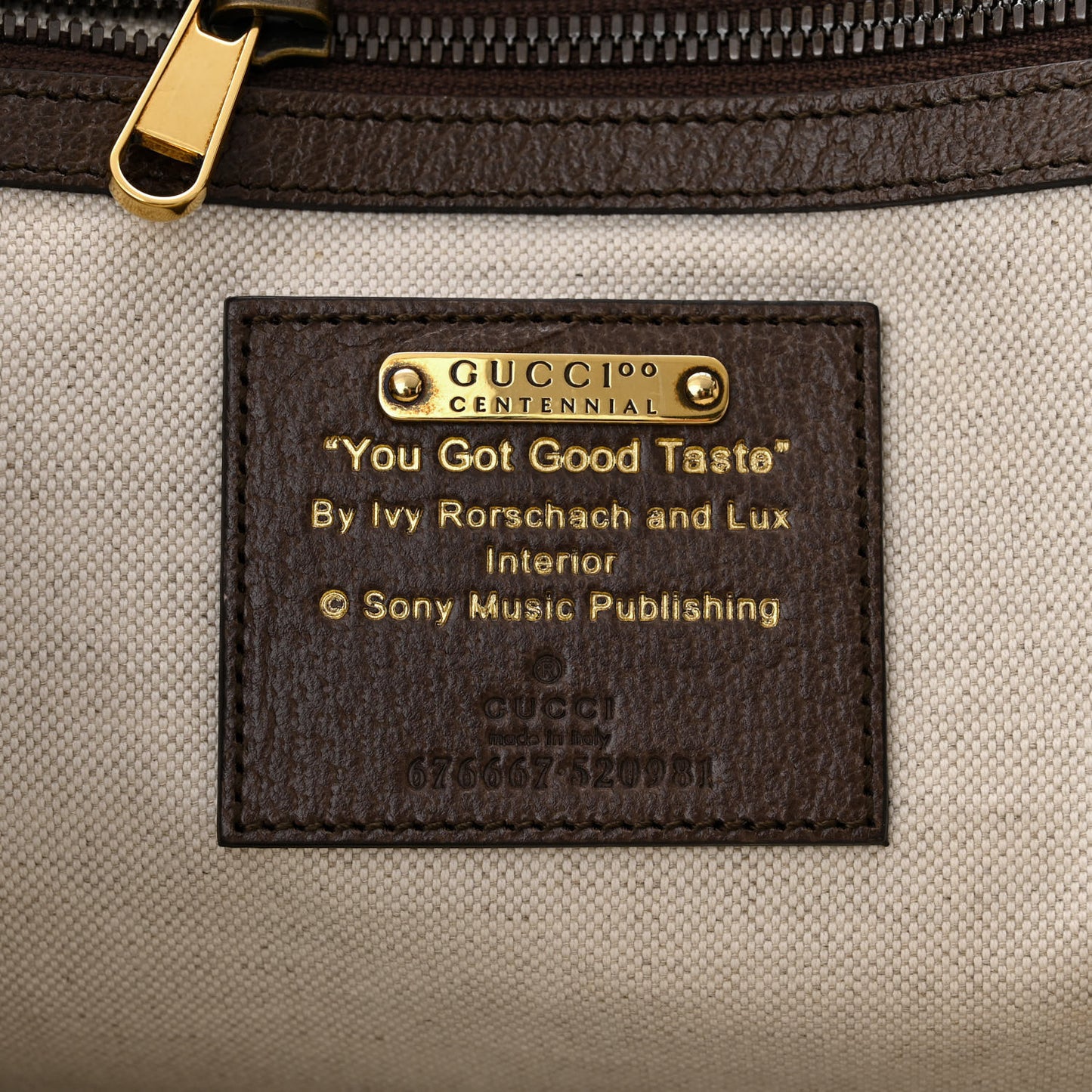 Textured Dollar Calfskin Gucci 100 Medium Tote Bag New Acero Multicolor