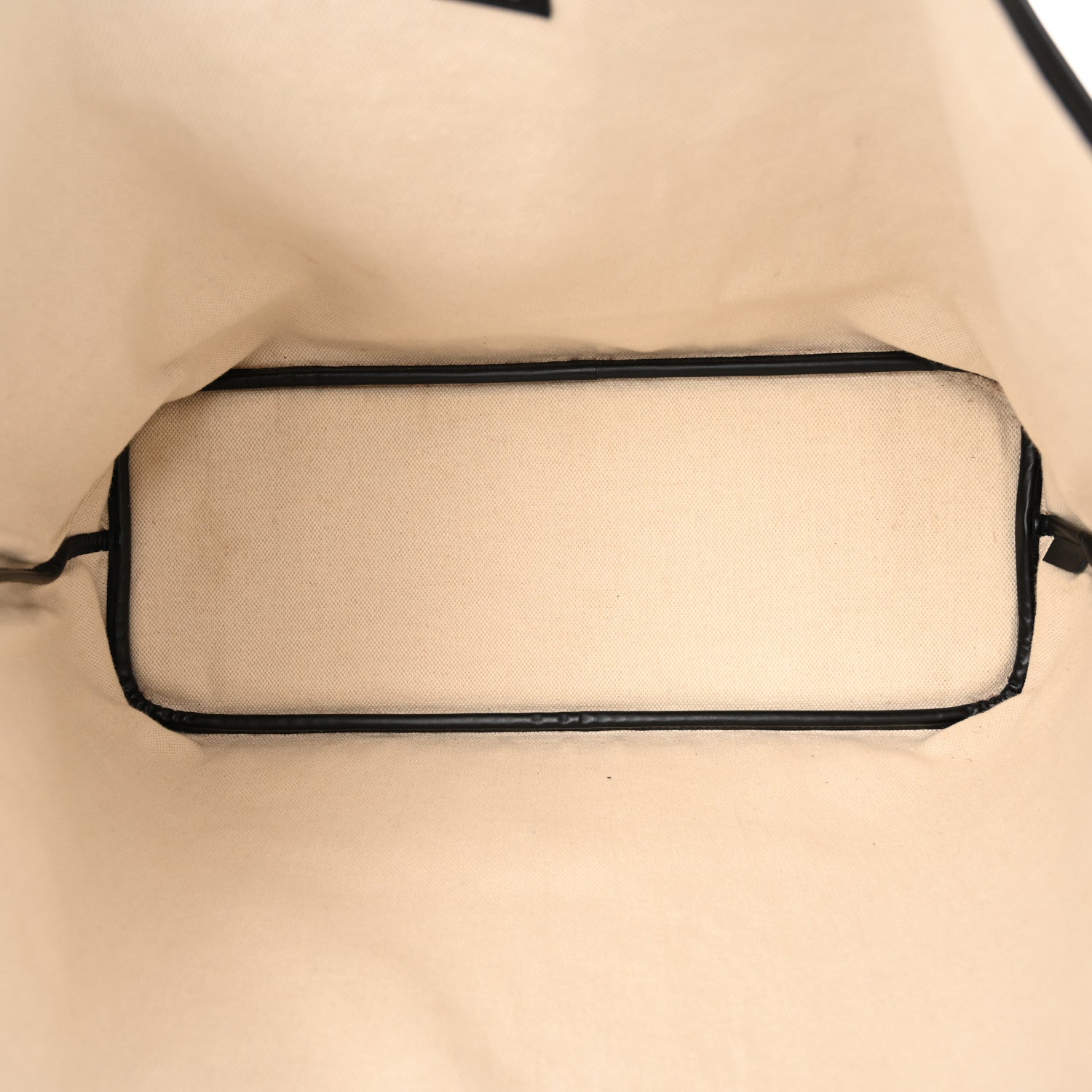 Moynat Grained Calfskin Canvas 1920 Oh! Tote Ruban GM Carbon Silver 5 of 10