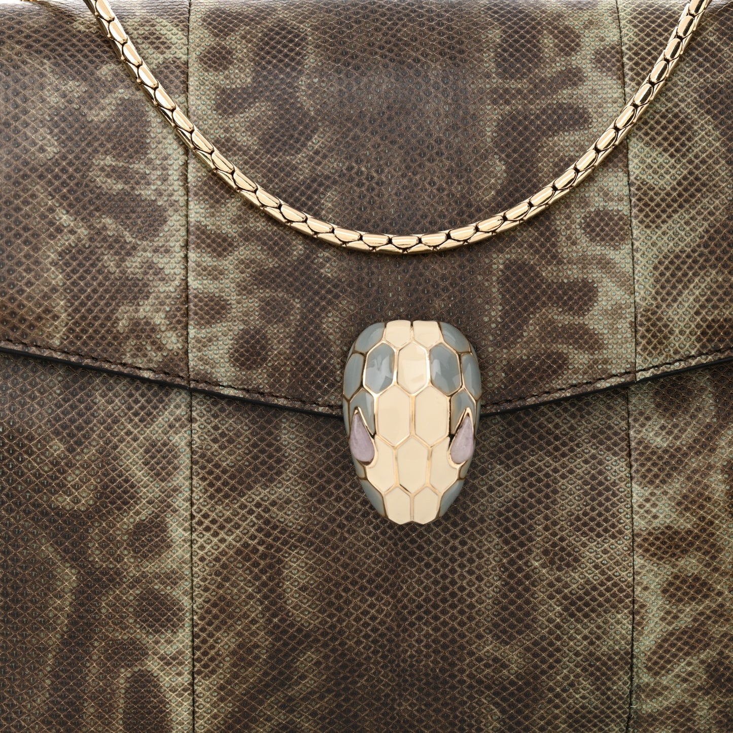 Karung Serpenti Forever Crossbody Mint