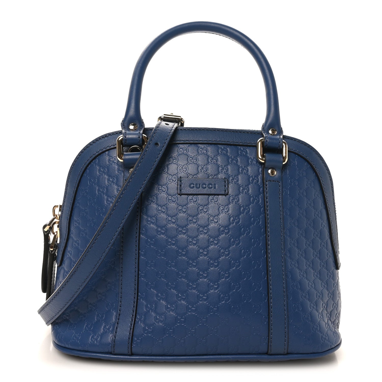 Gucci Soft Microguccissima Mini Dome Bag Blue 1812725 – FASHIONPHILE