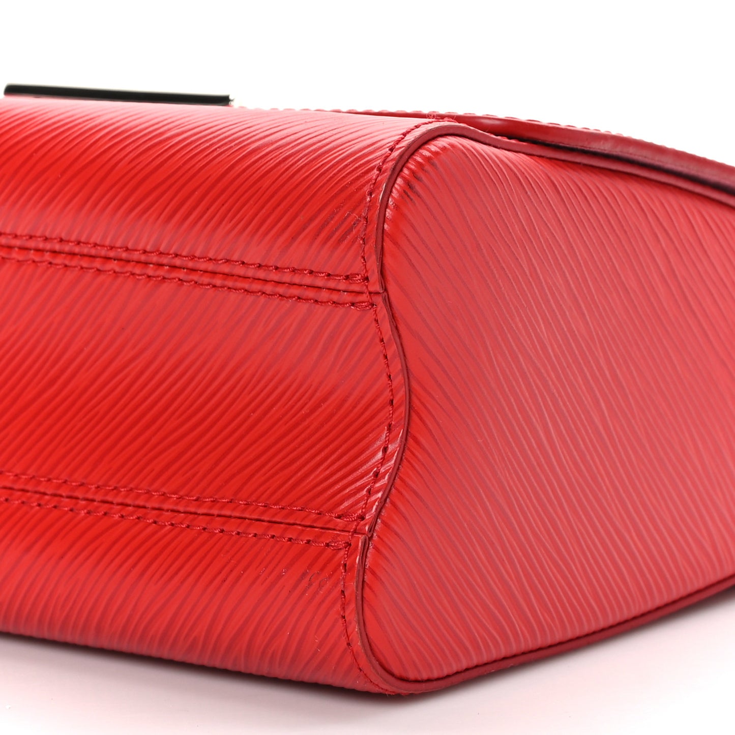 Epi Twist Shoulder Bag MM Coquelicot