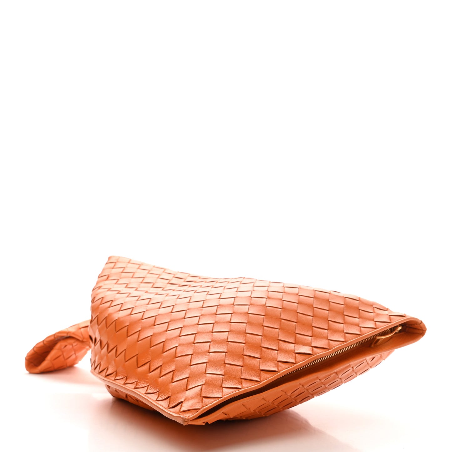 Nappa Intrecciato BV Twist Orange