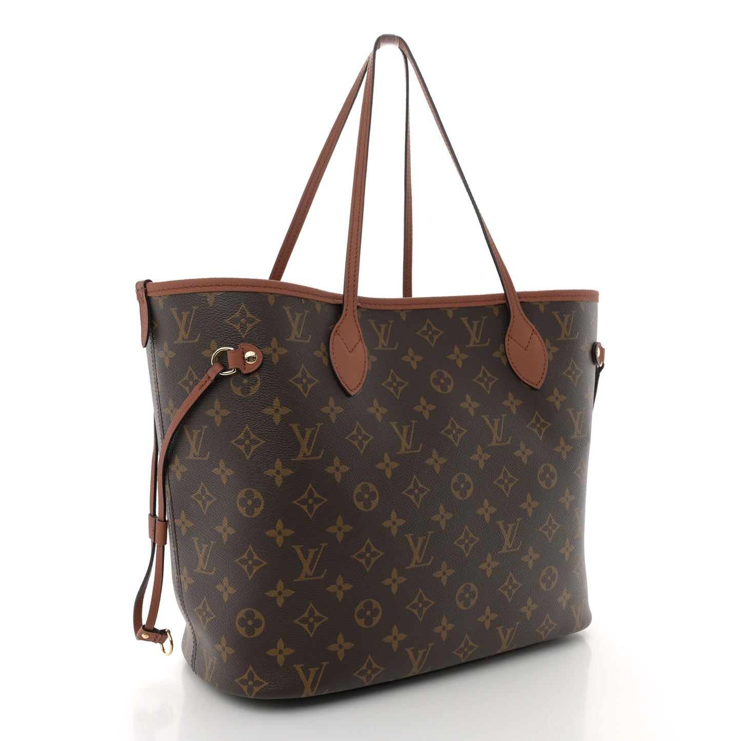 Monogram Calfskin Neo Neverfull Inside Out MM Tan