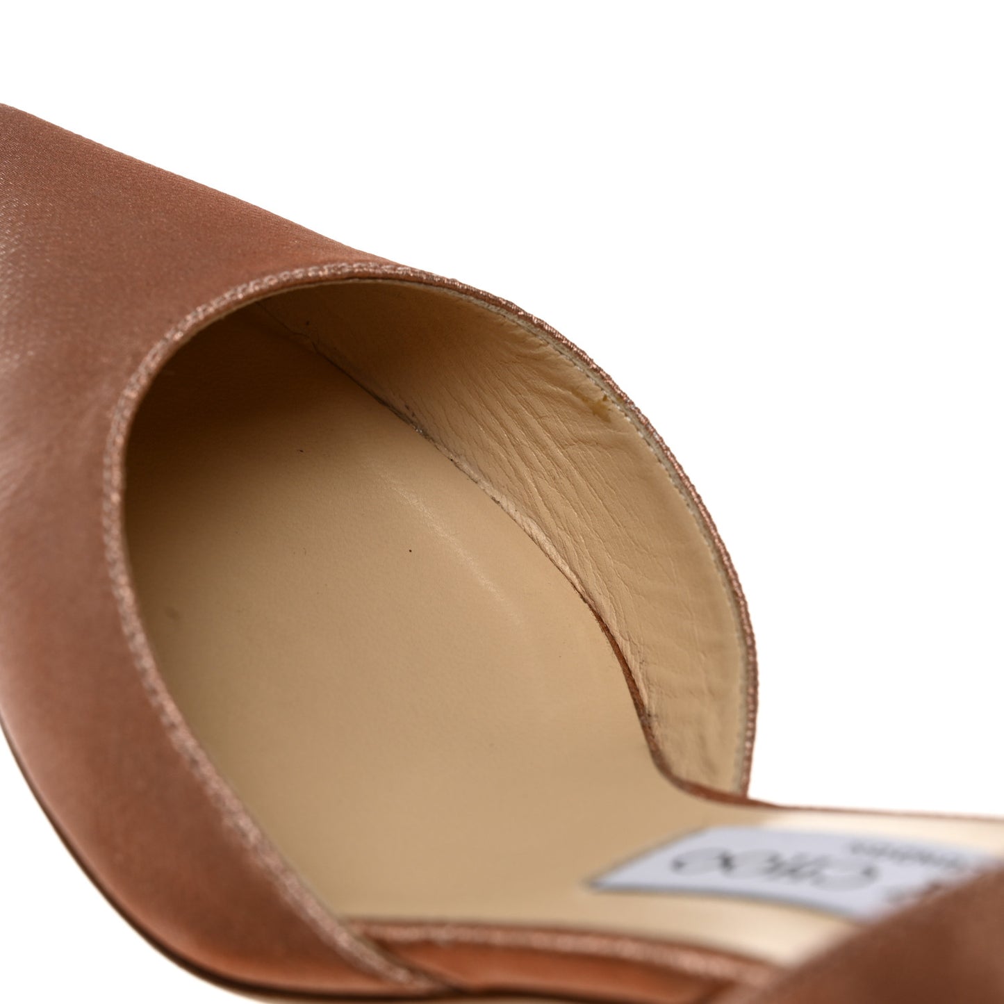 Satin Addison d'Orsay Pump 37.5 Light Pink