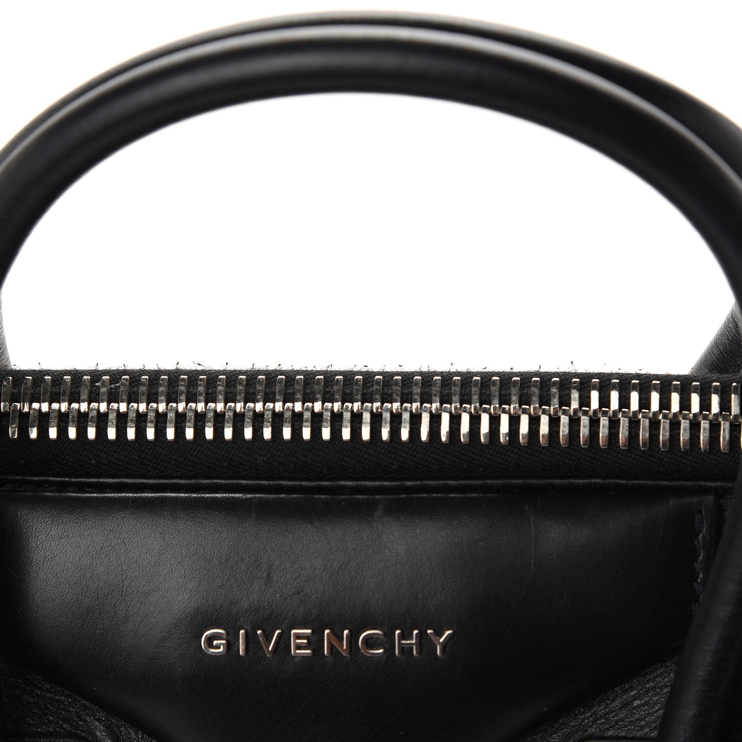 Calfskin 3D Stud Medium Antigona Black