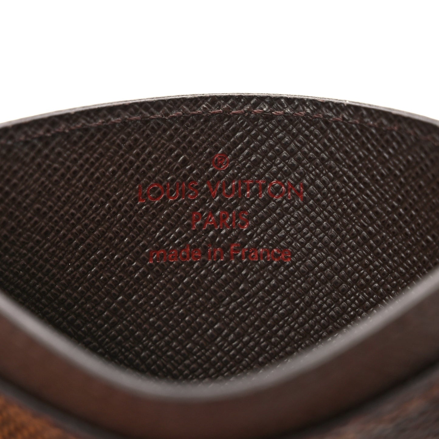 Damier Ebene Card Holder