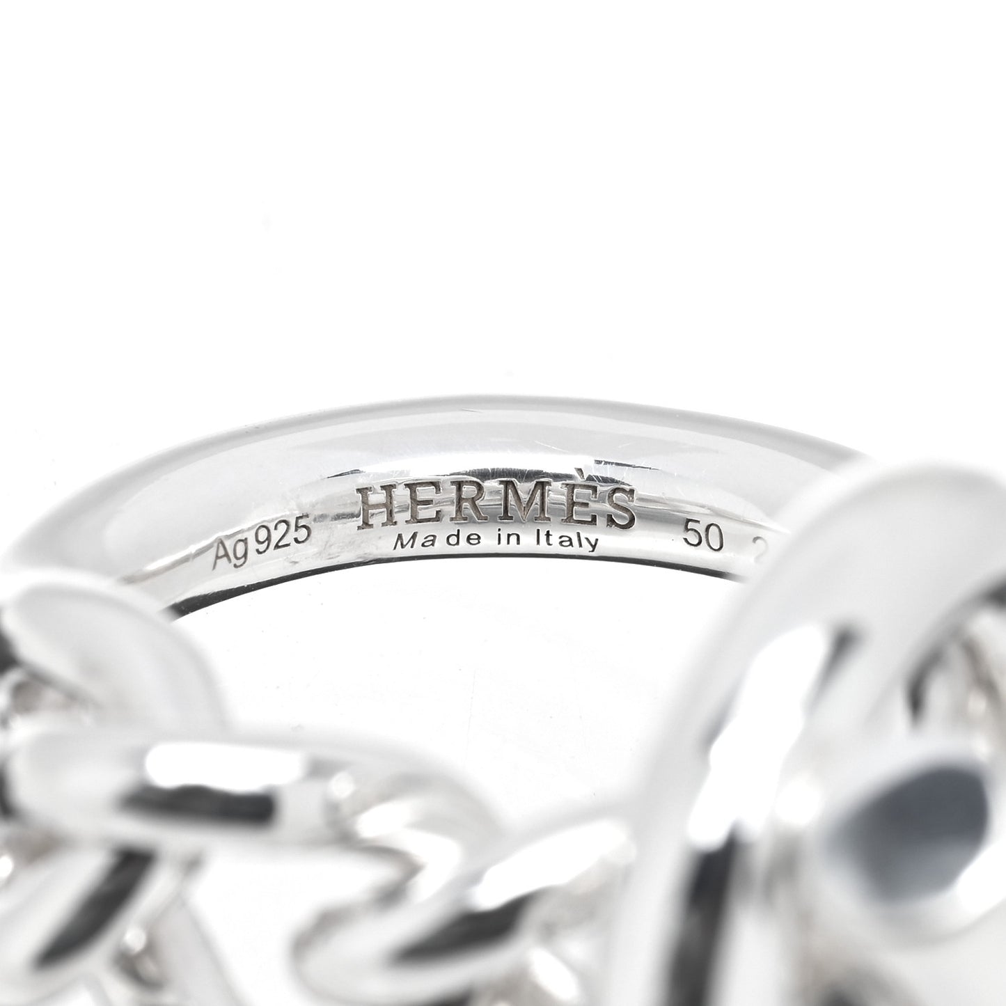 Sterling Silver GM Croisette Ring 50 5.25
