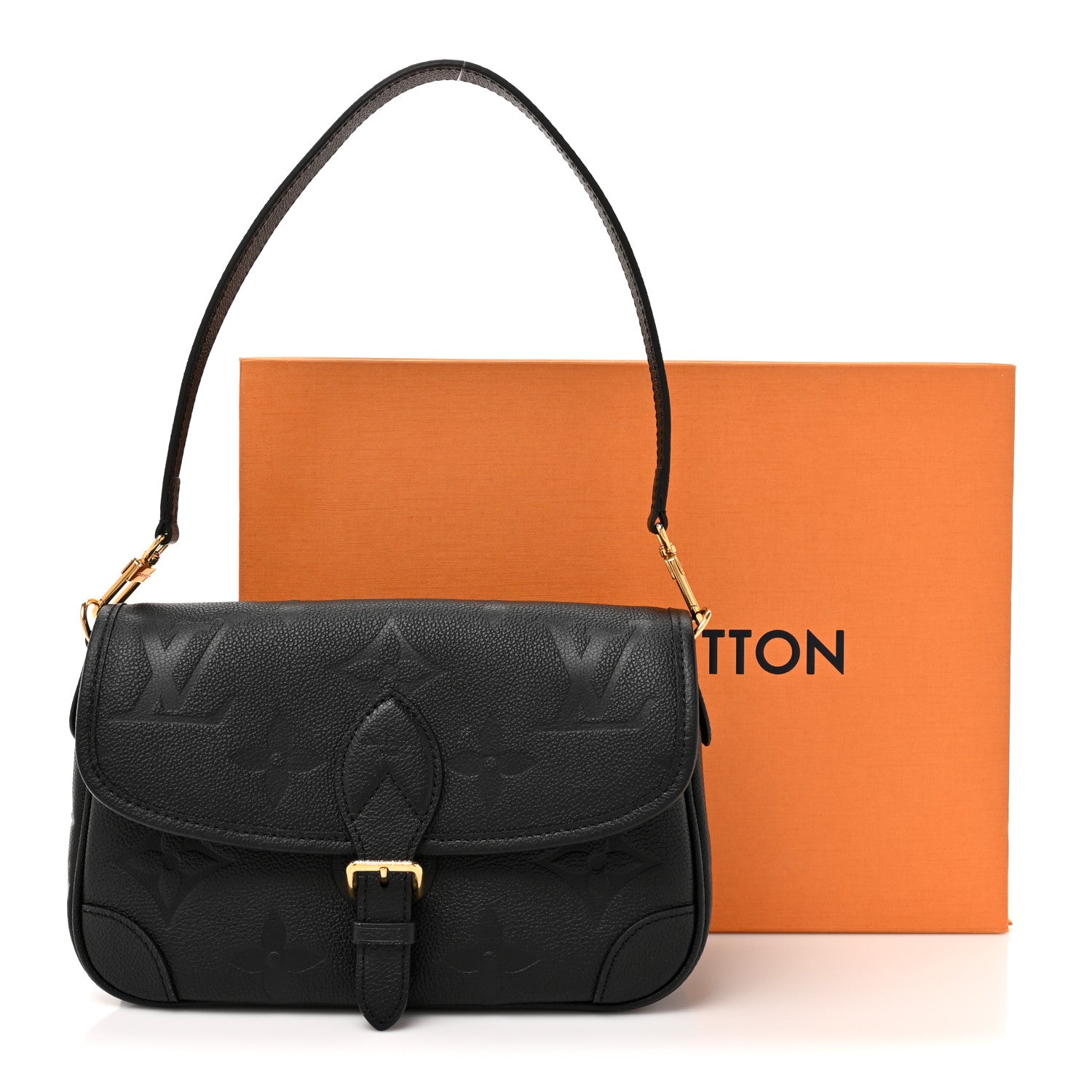 Louis Vuitton Empreinte Monogram Giant Diane Black 10 of 10