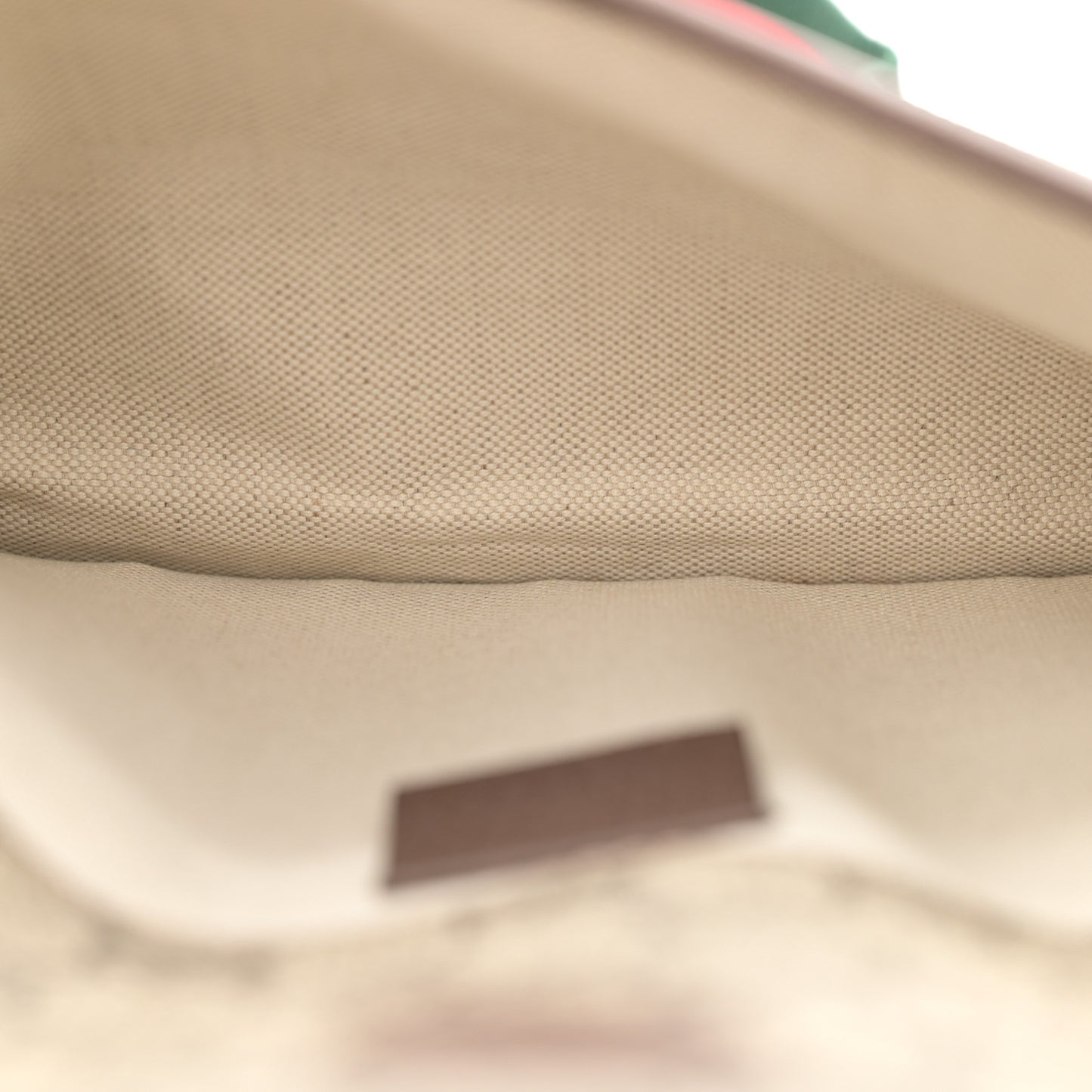 GG Supreme Monogram Neo Vintage Web Belt Bag Brown
