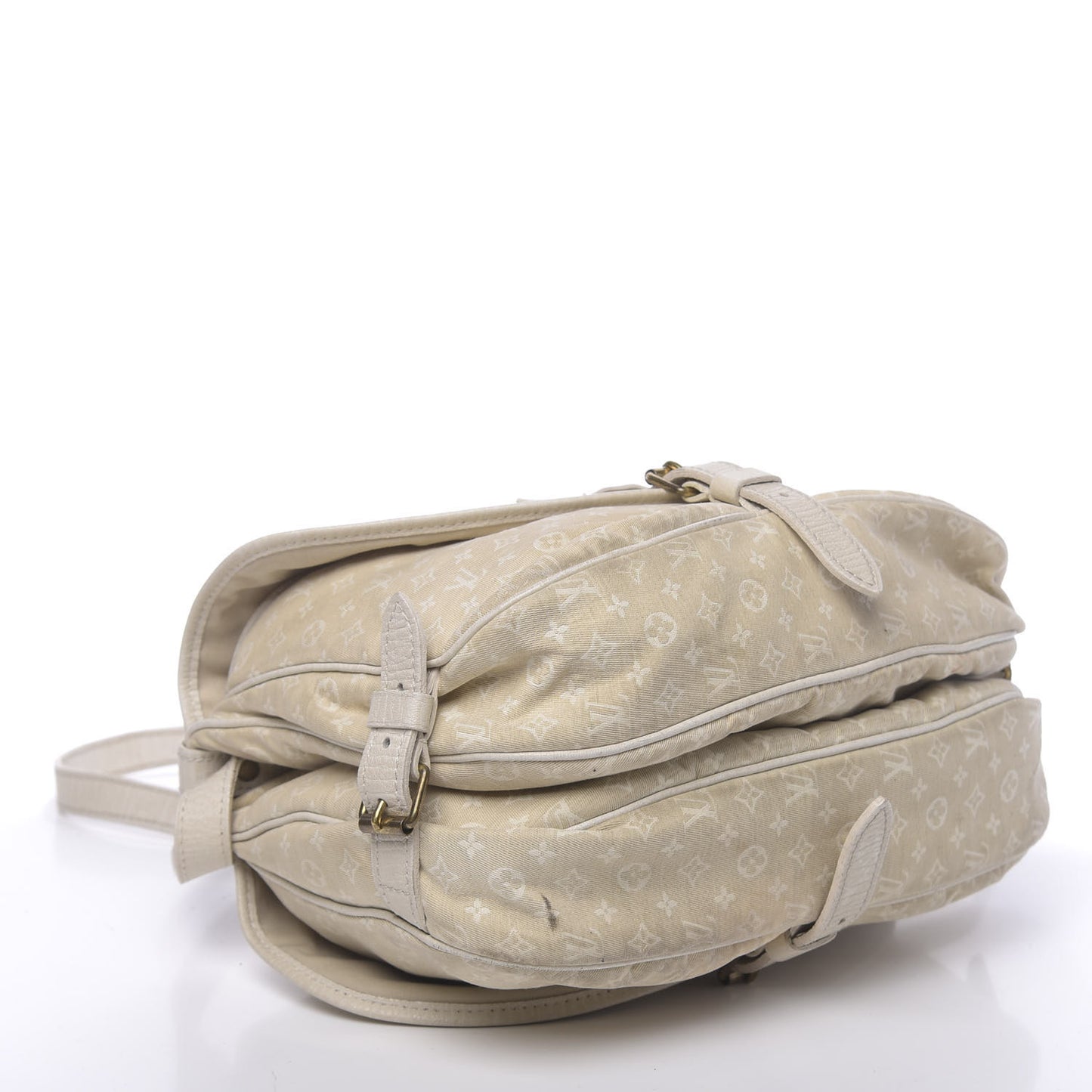 Monogram Mini Lin Saumur Dune