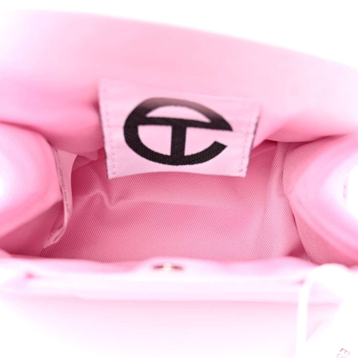 Vegan Leather Small Shopping Bag Bubblegum